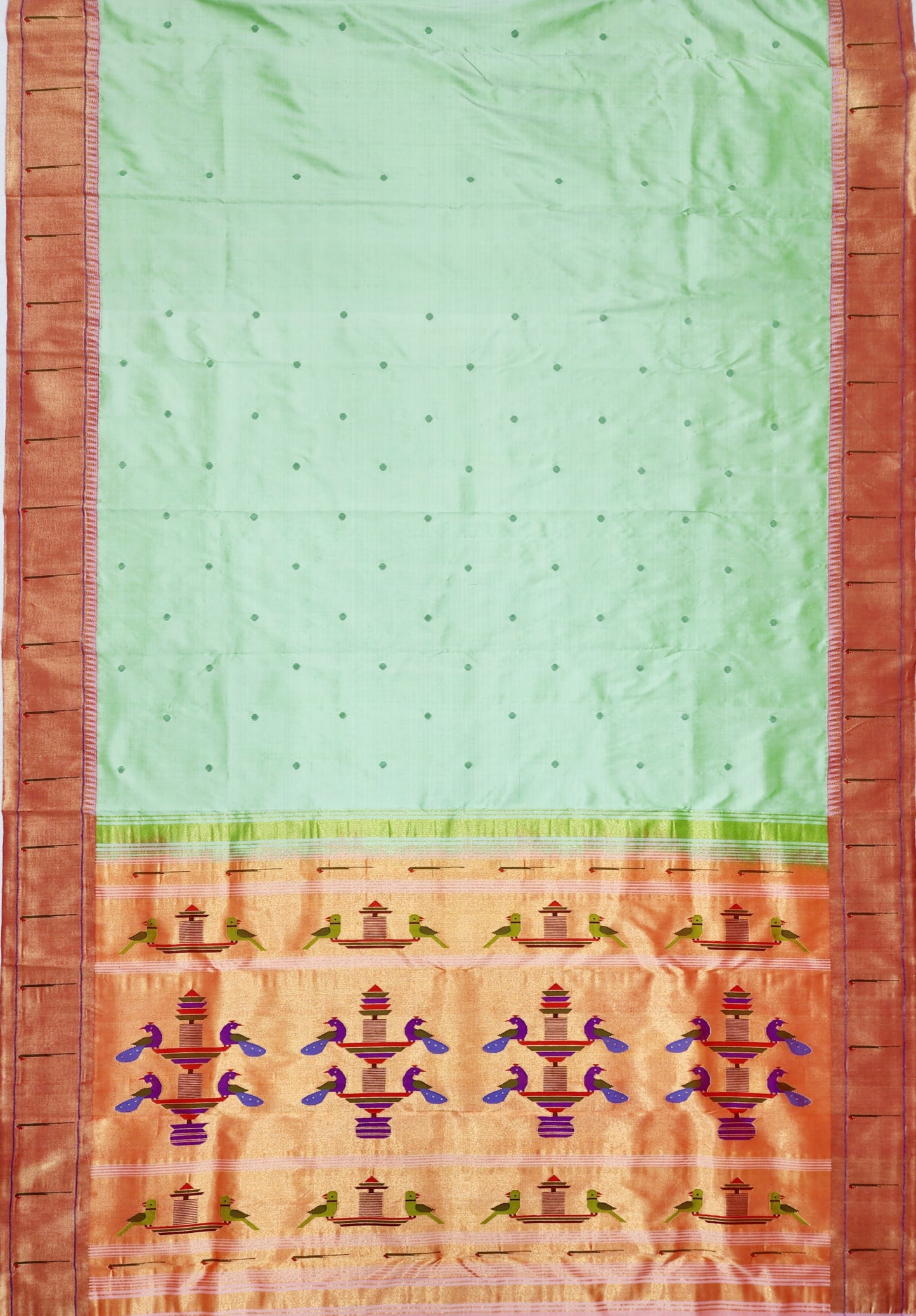 Single Muniya Brocade Paithani