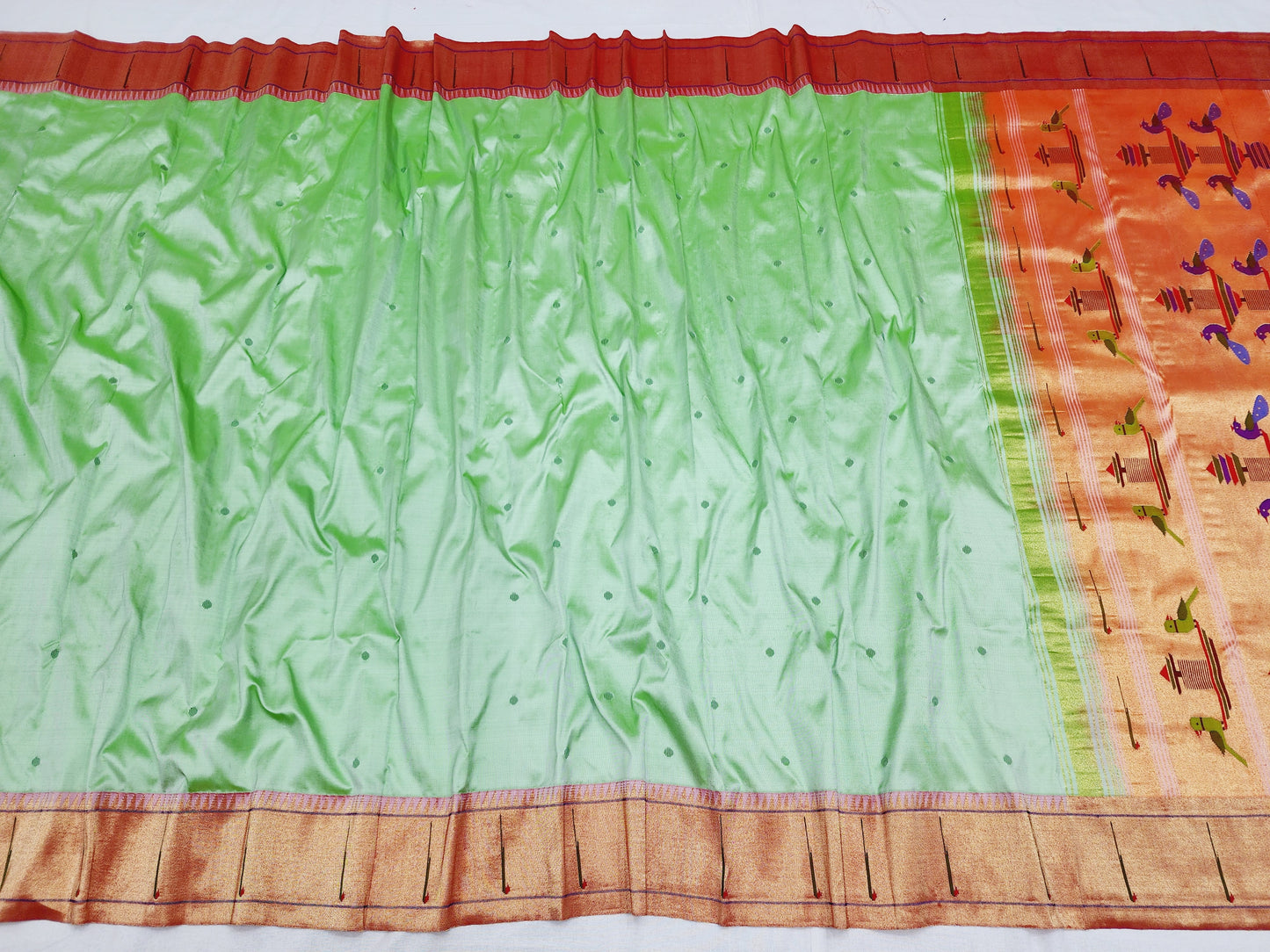 Single Muniya Brocade Paithani