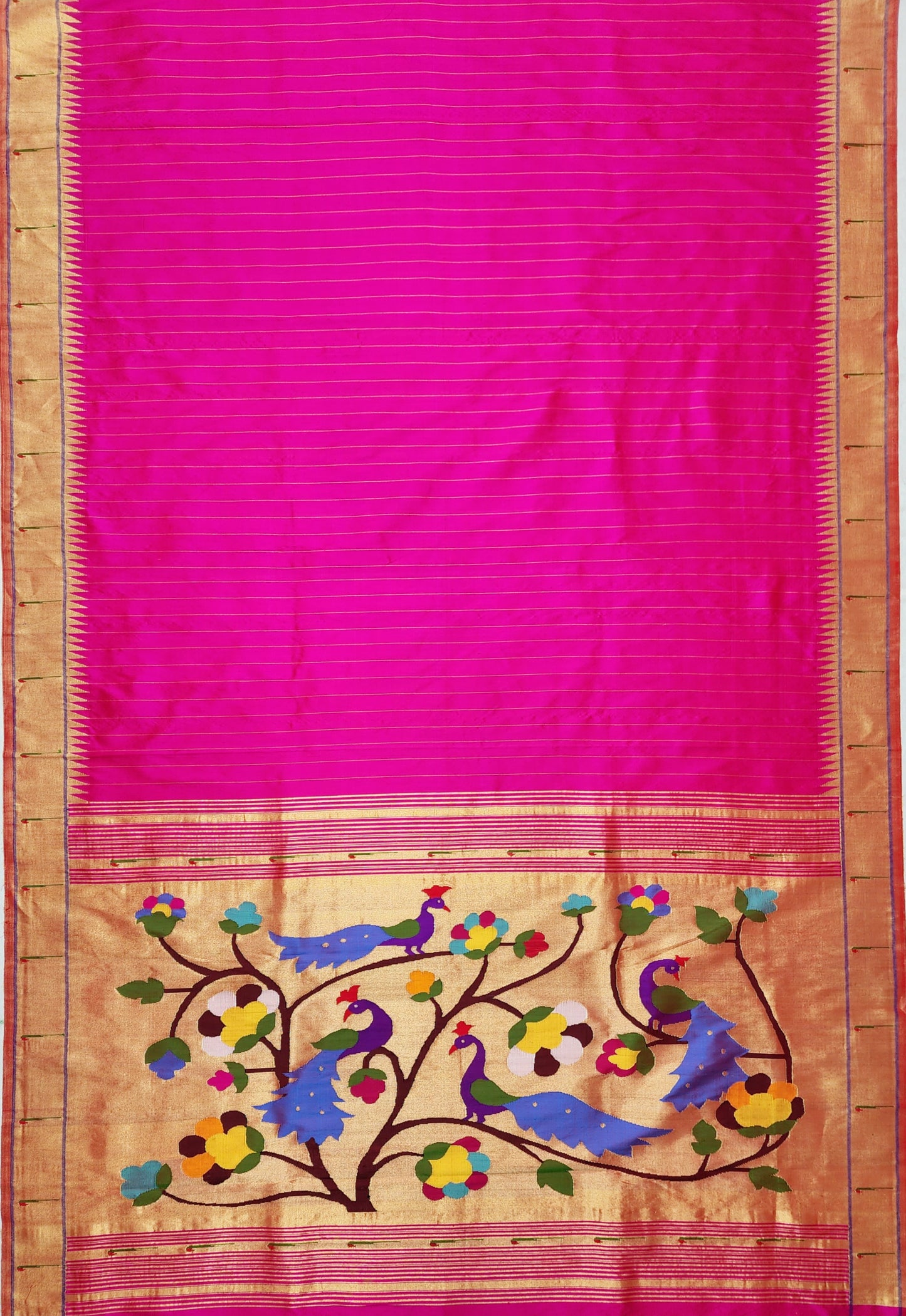 Single Muniya Brocade Paithani