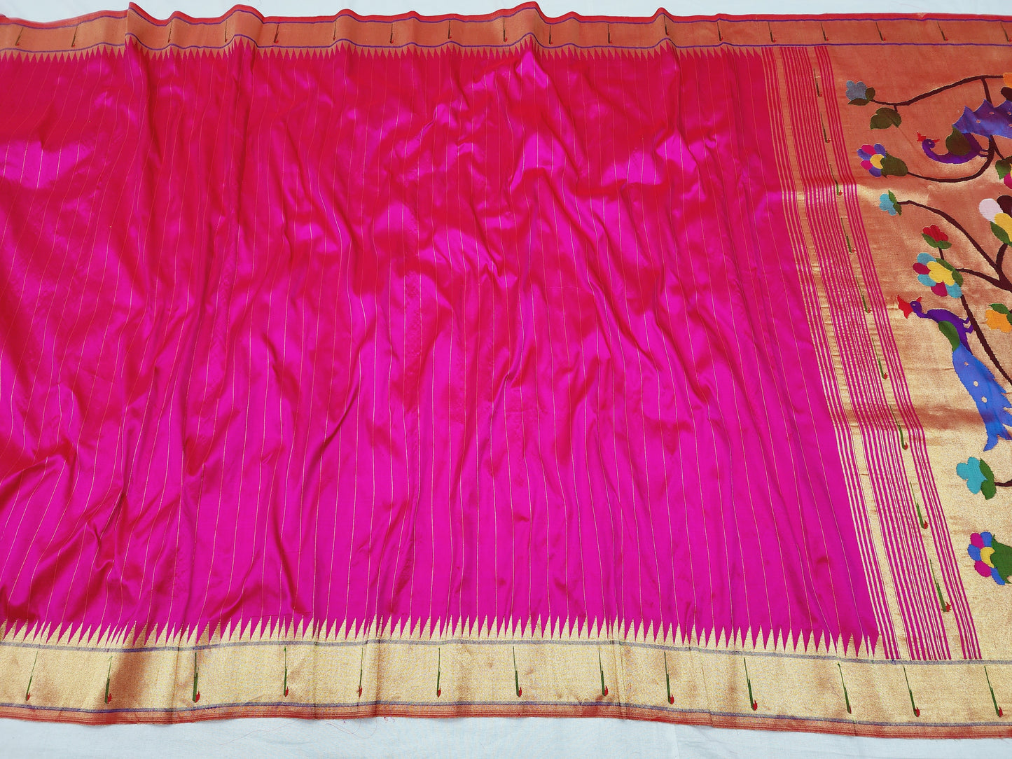 Single Muniya Brocade Paithani