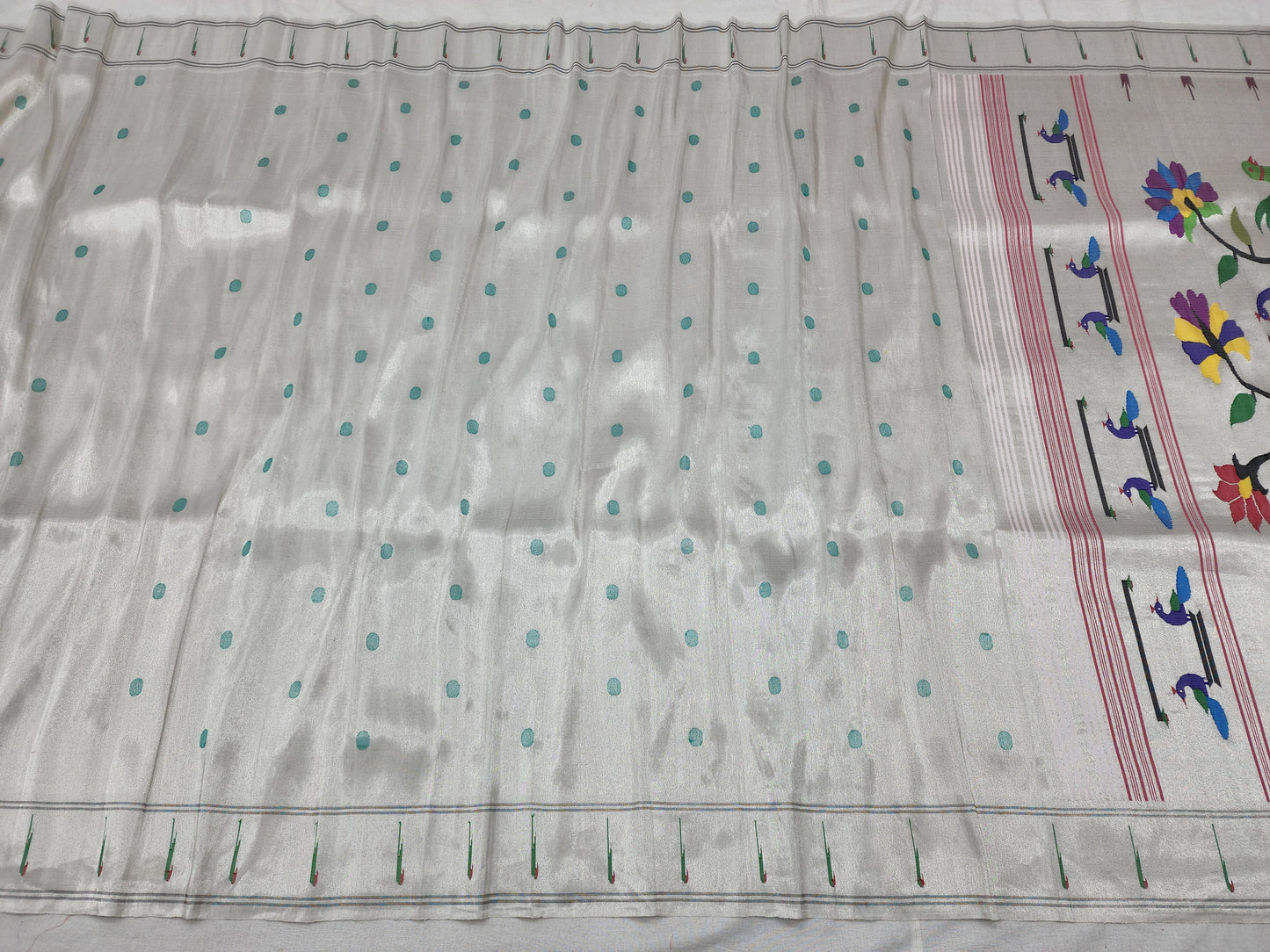 Single Muniya Brocade Paithani