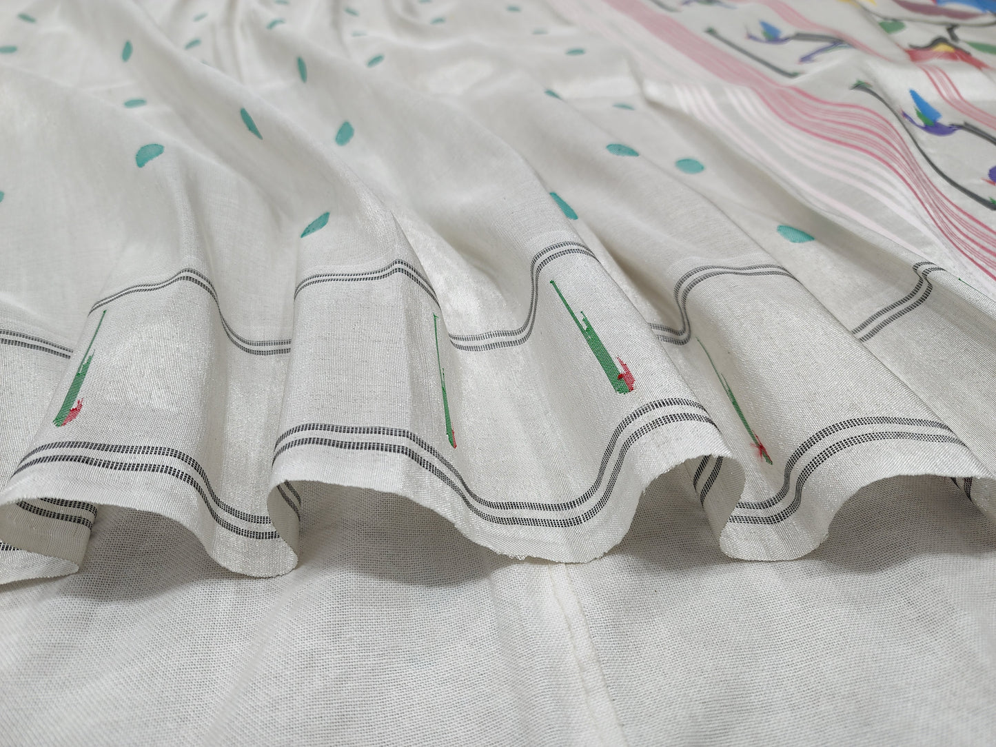 Single Muniya Brocade Paithani