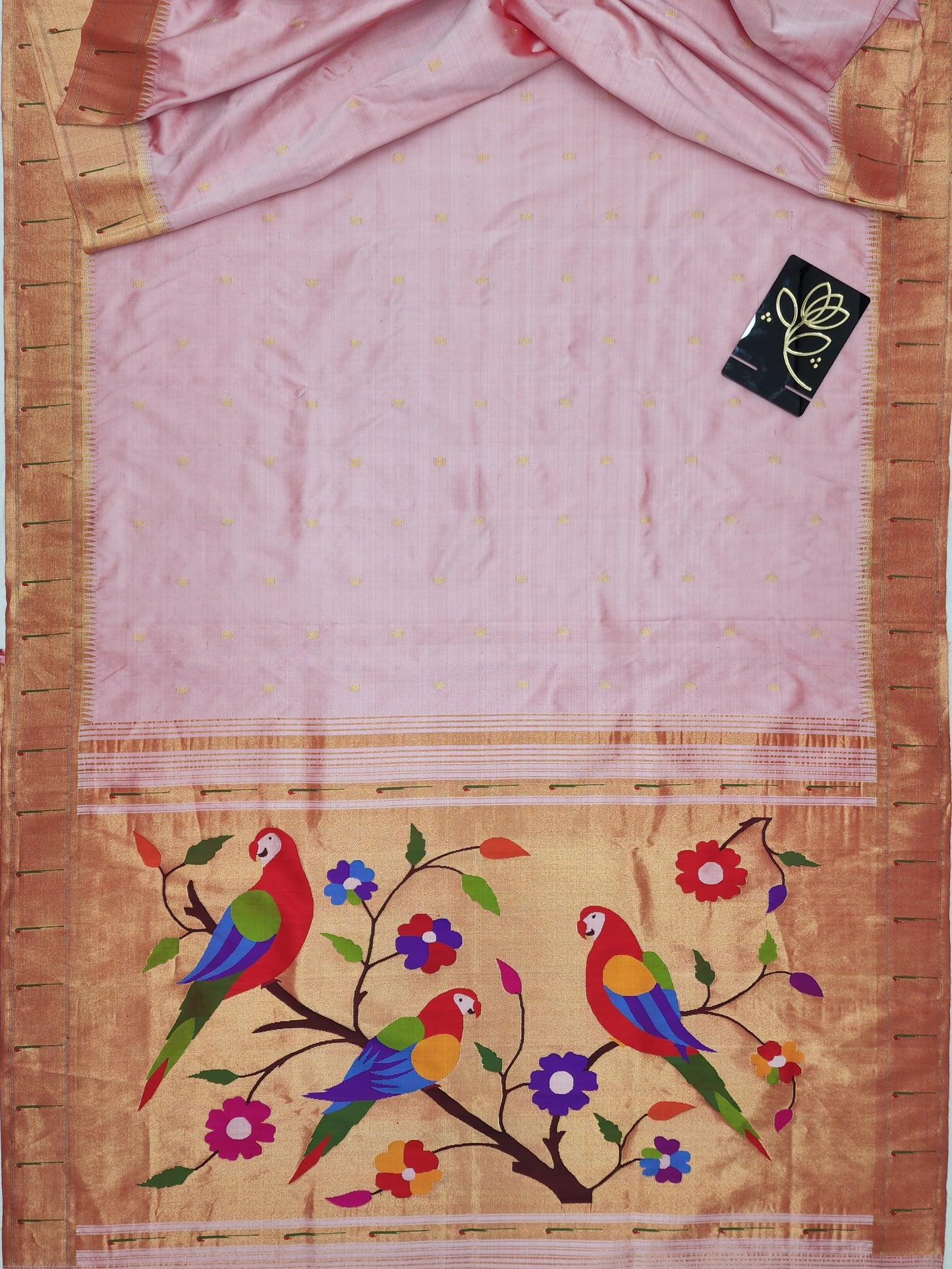 Single Muniya Brocade Paithani
