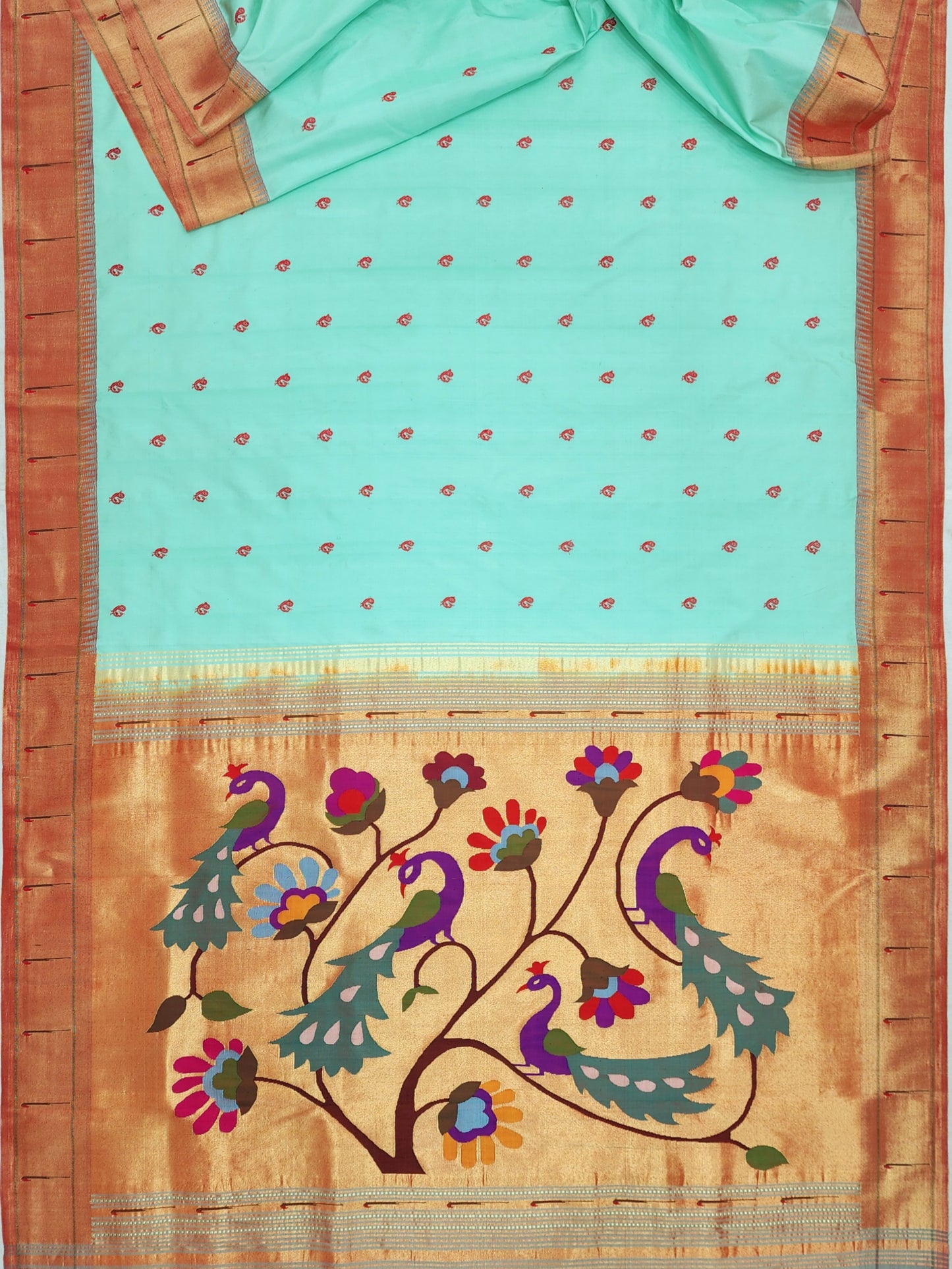 Single Muniya Brocade Paithani