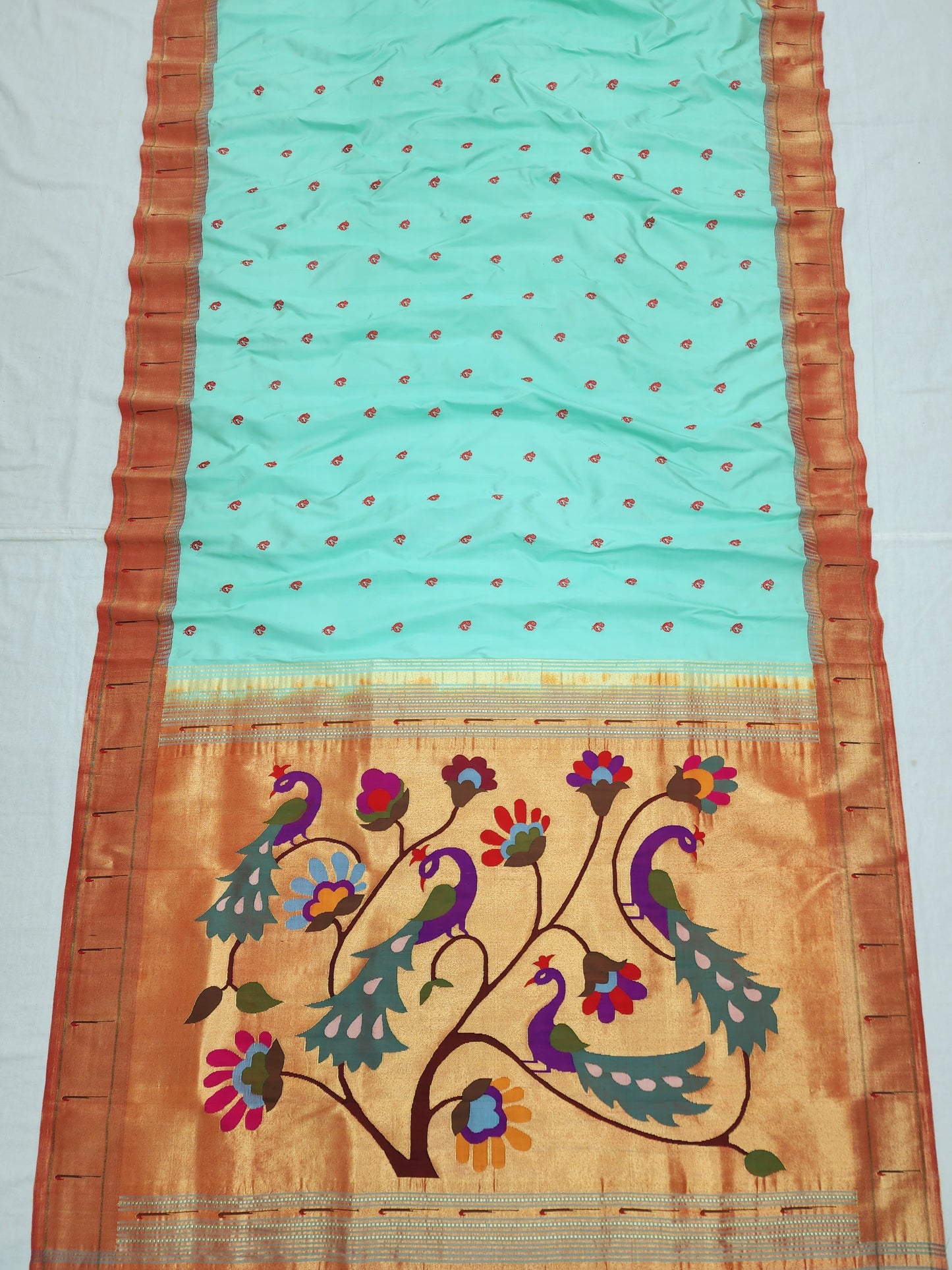 Single Muniya Brocade Paithani