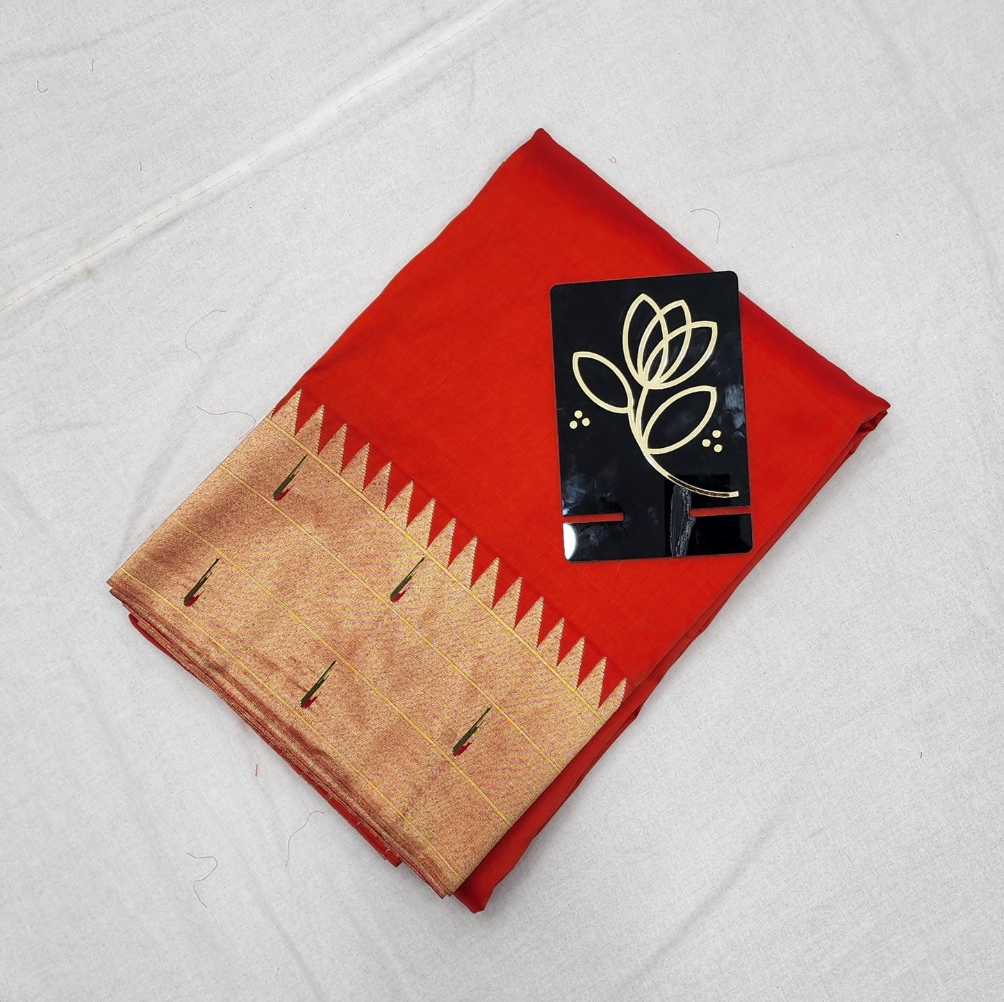 Triple Muniya Brocade Paithani