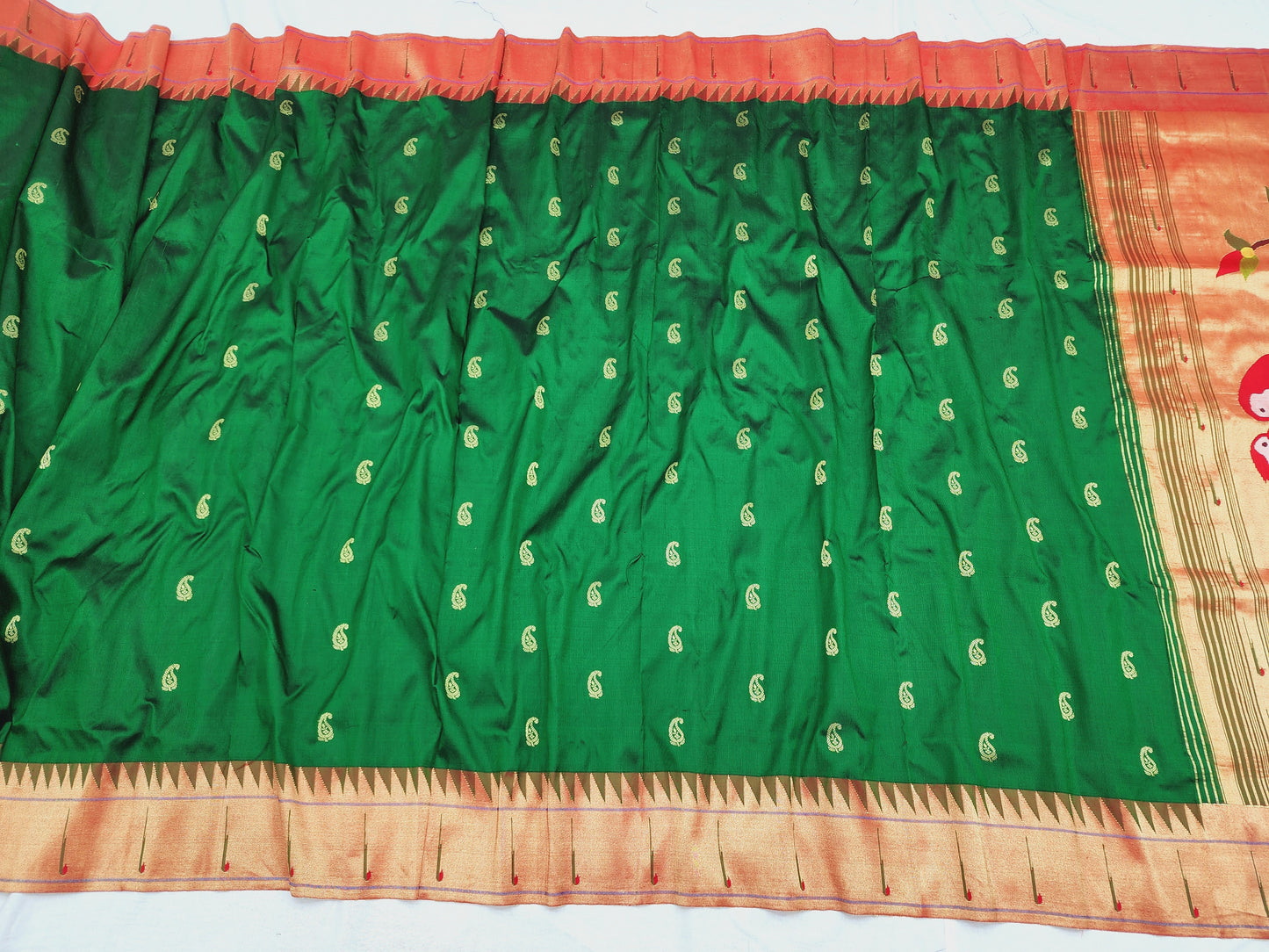 Single Muniya Brocade Paithani