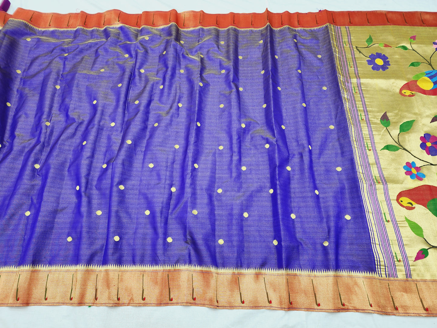 Single Muniya Brocade Paithani