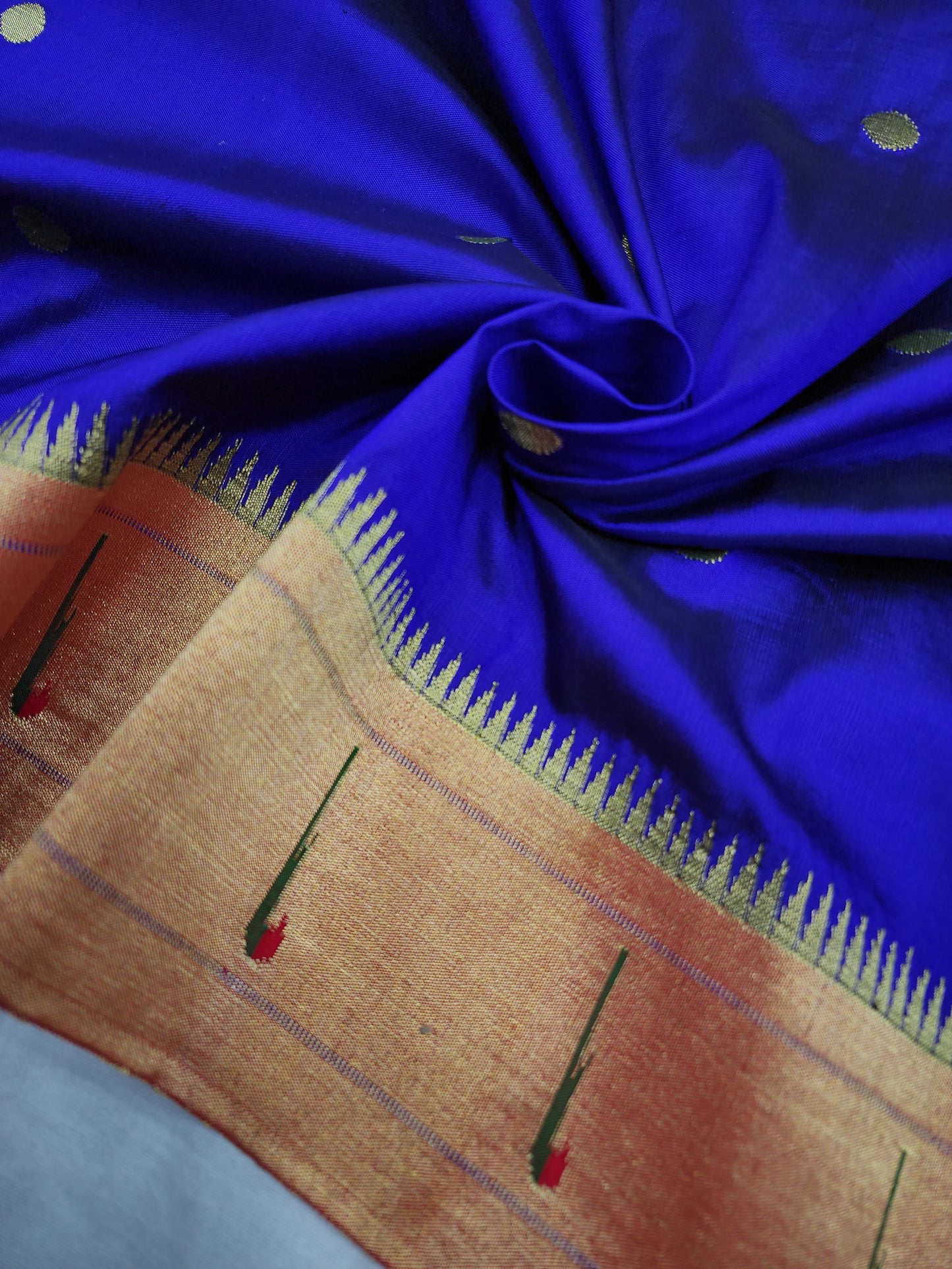 Single Muniya Brocade Paithani