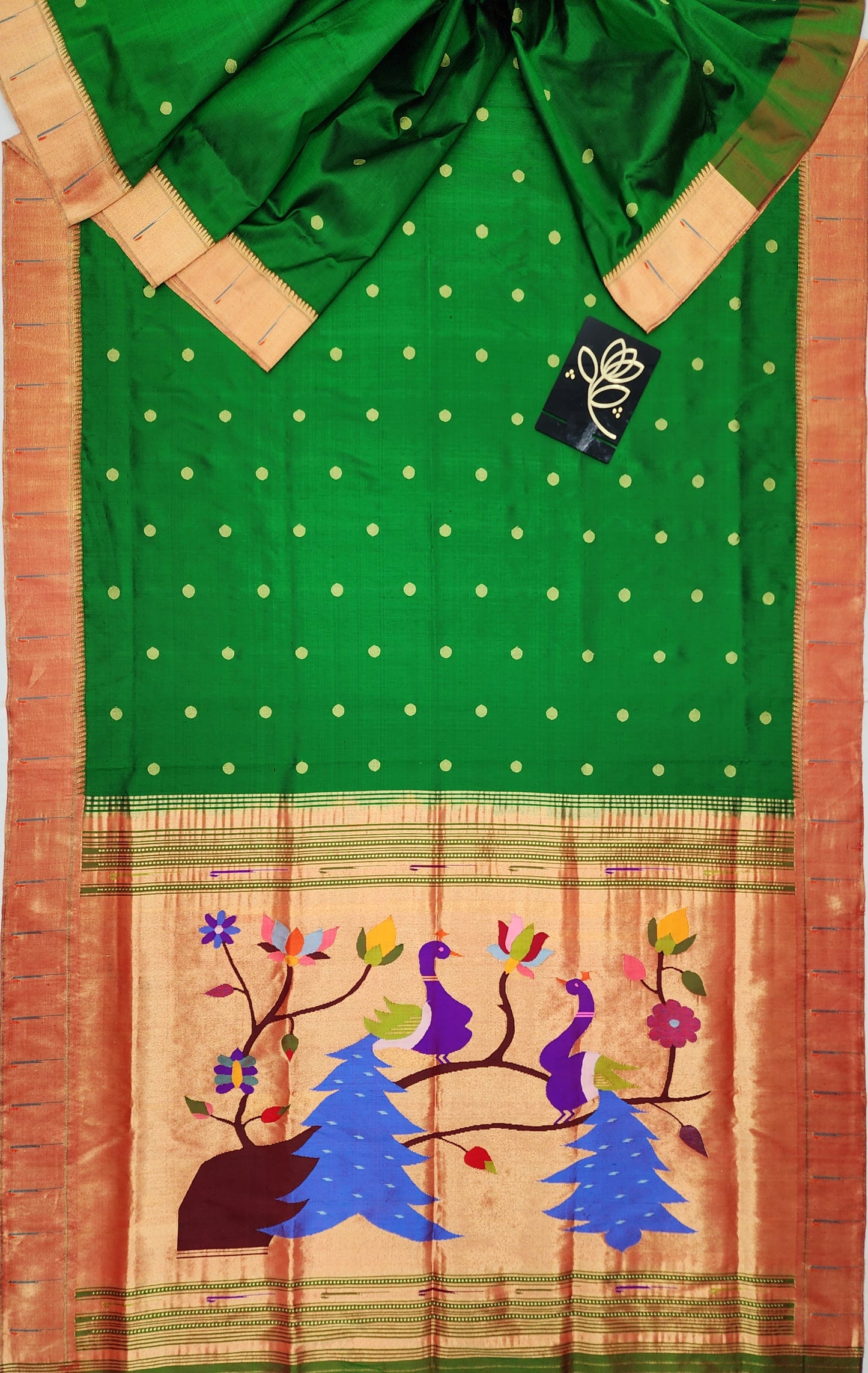 Single Muniya Brocade Paithani