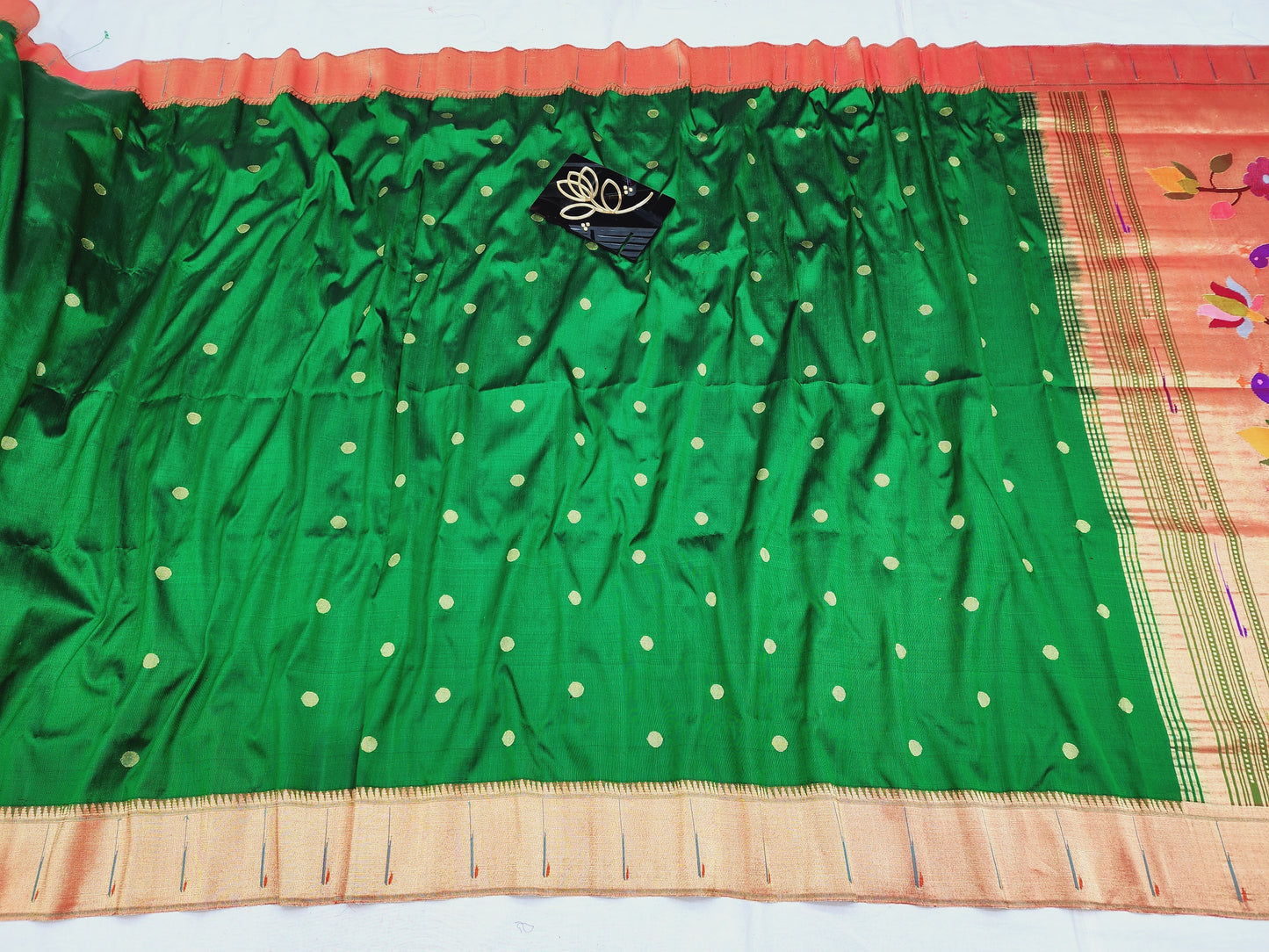 Single Muniya Brocade Paithani