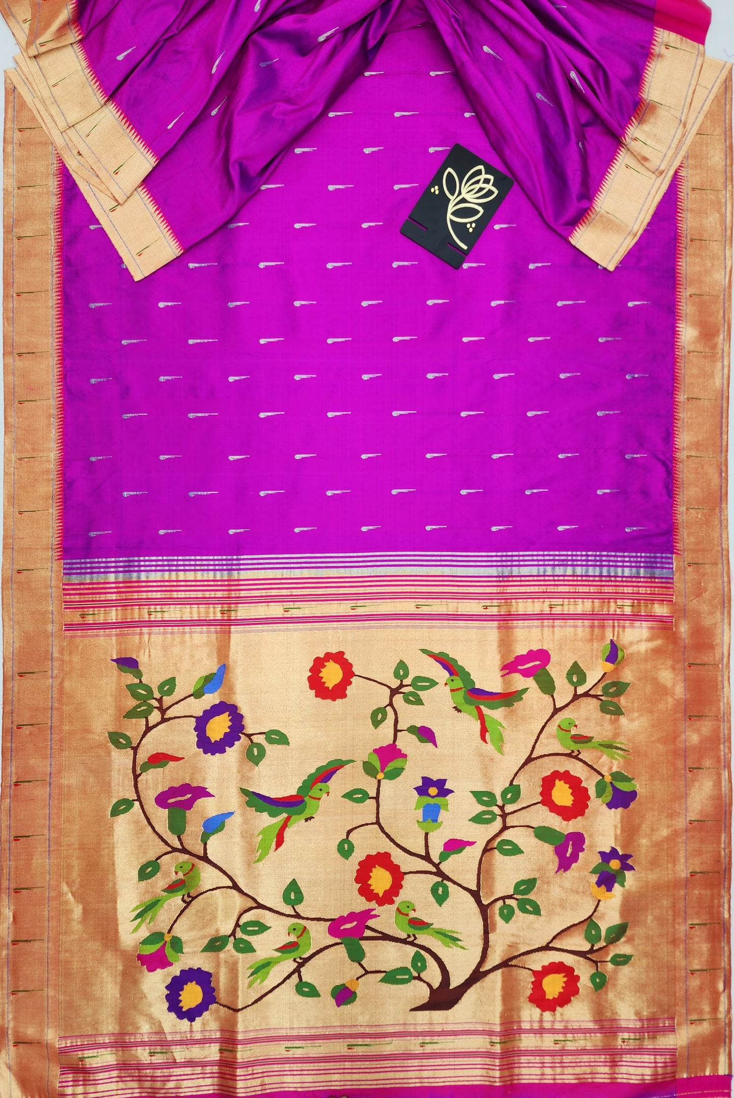 Single Muniya Brocade Paithani