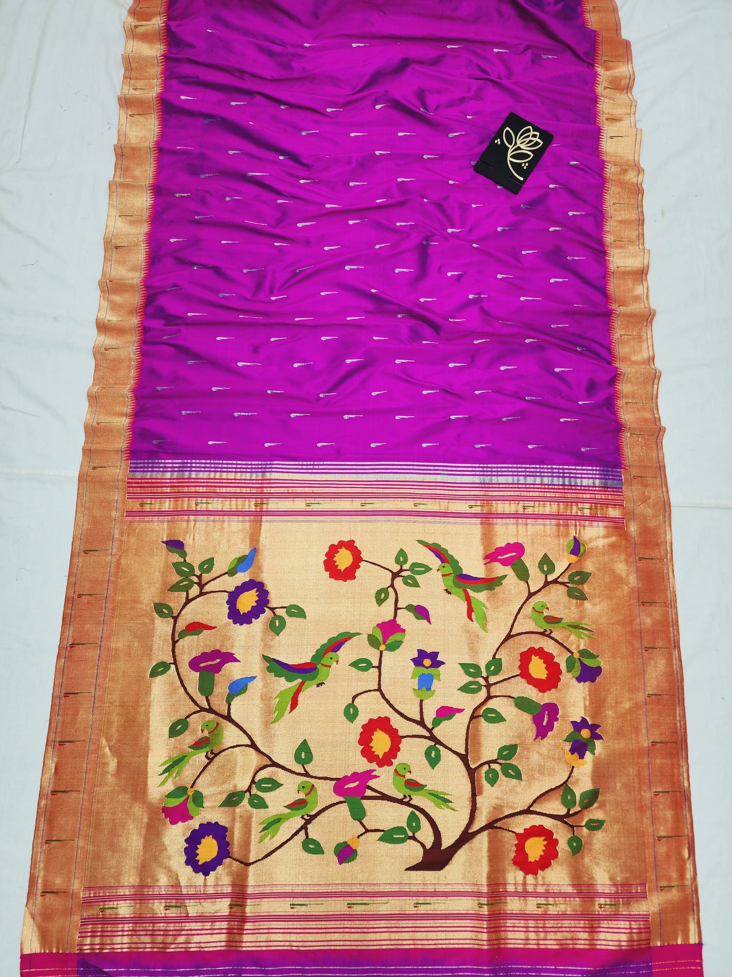 Single Muniya Brocade Paithani