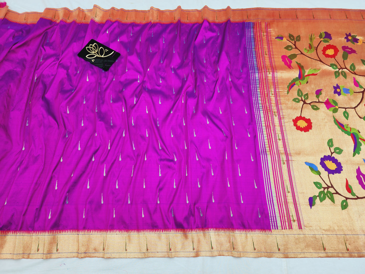 Single Muniya Brocade Paithani