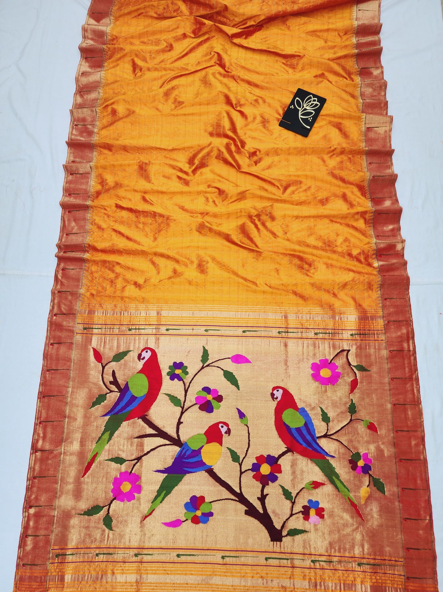 Single Muniya Brocade Paithani