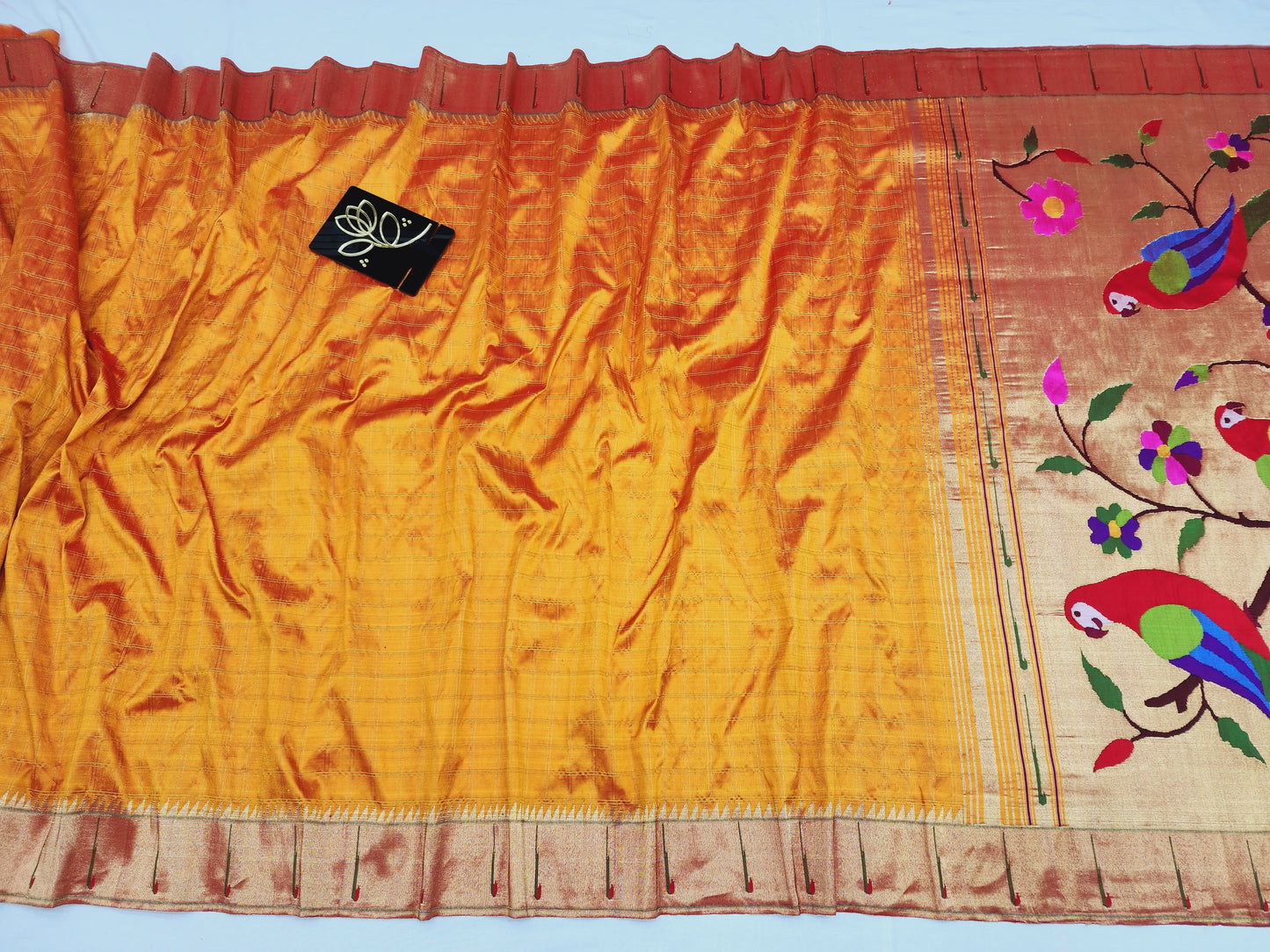 Single Muniya Brocade Paithani