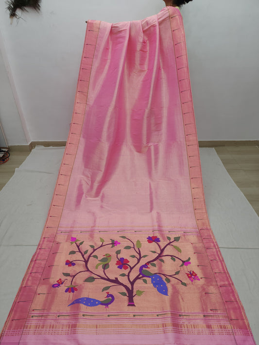 Single Muniya Brocade Paithani