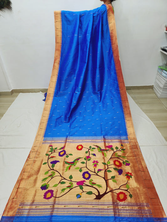 Single Muniya Brocade Paithani