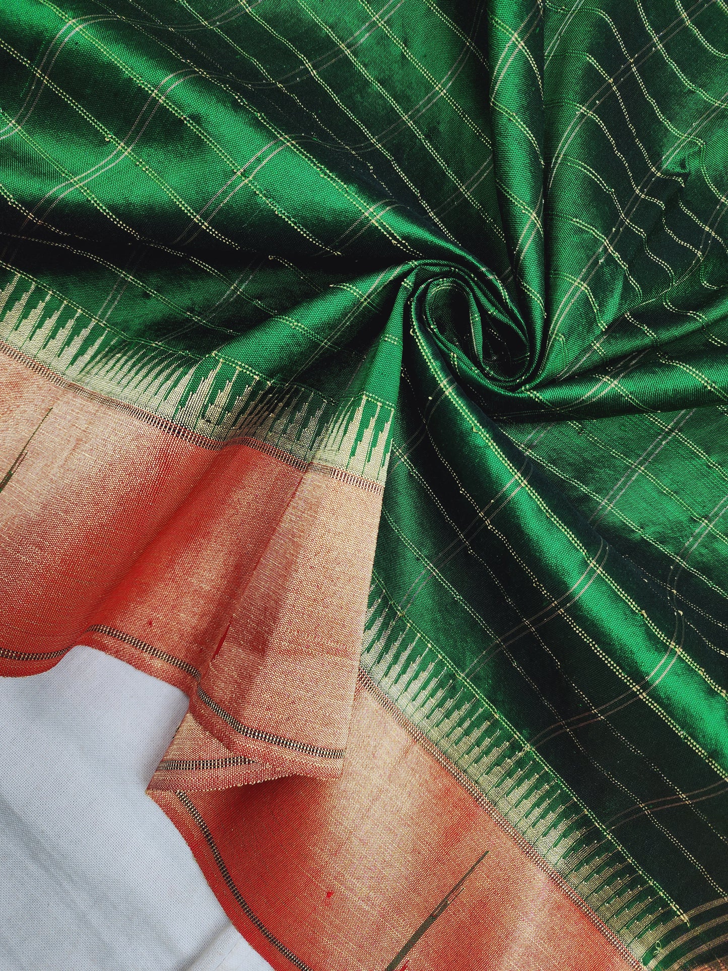 Single Muniya Brocade Paithani