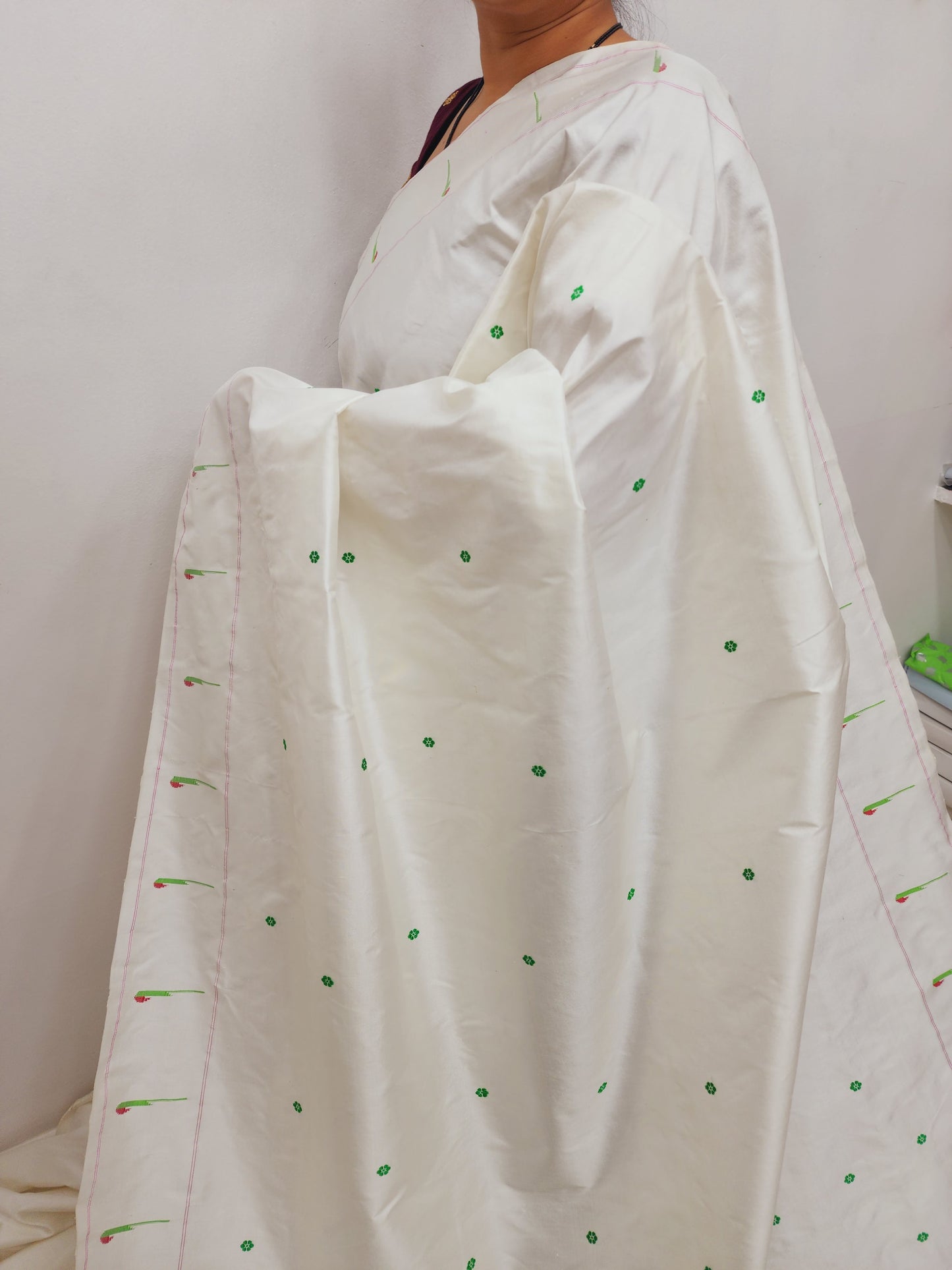 Single Muniya Brocade Paithani
