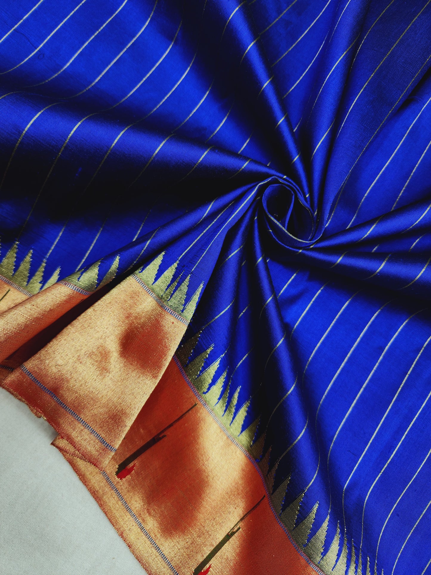 Single Muniya Brocade Paithani