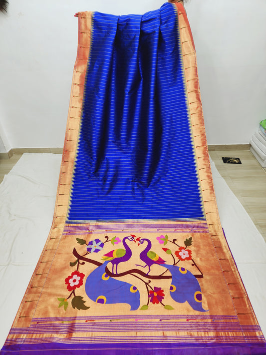 Single Muniya Brocade Paithani