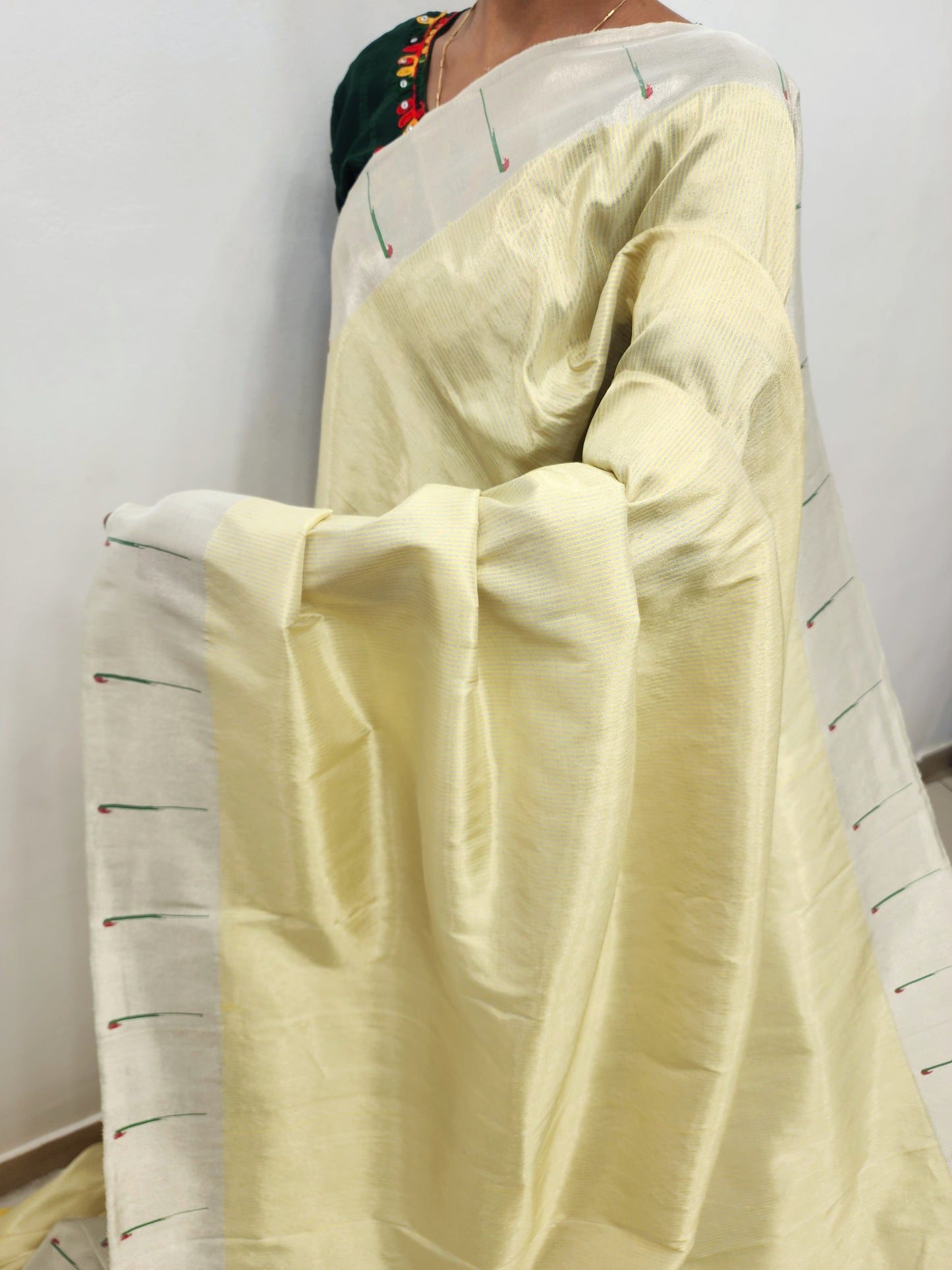 Single Muniya Brocade Paithani