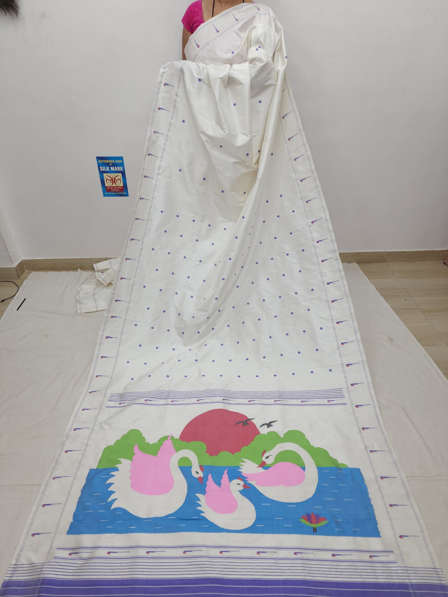 Single Muniya Brocade Paithani