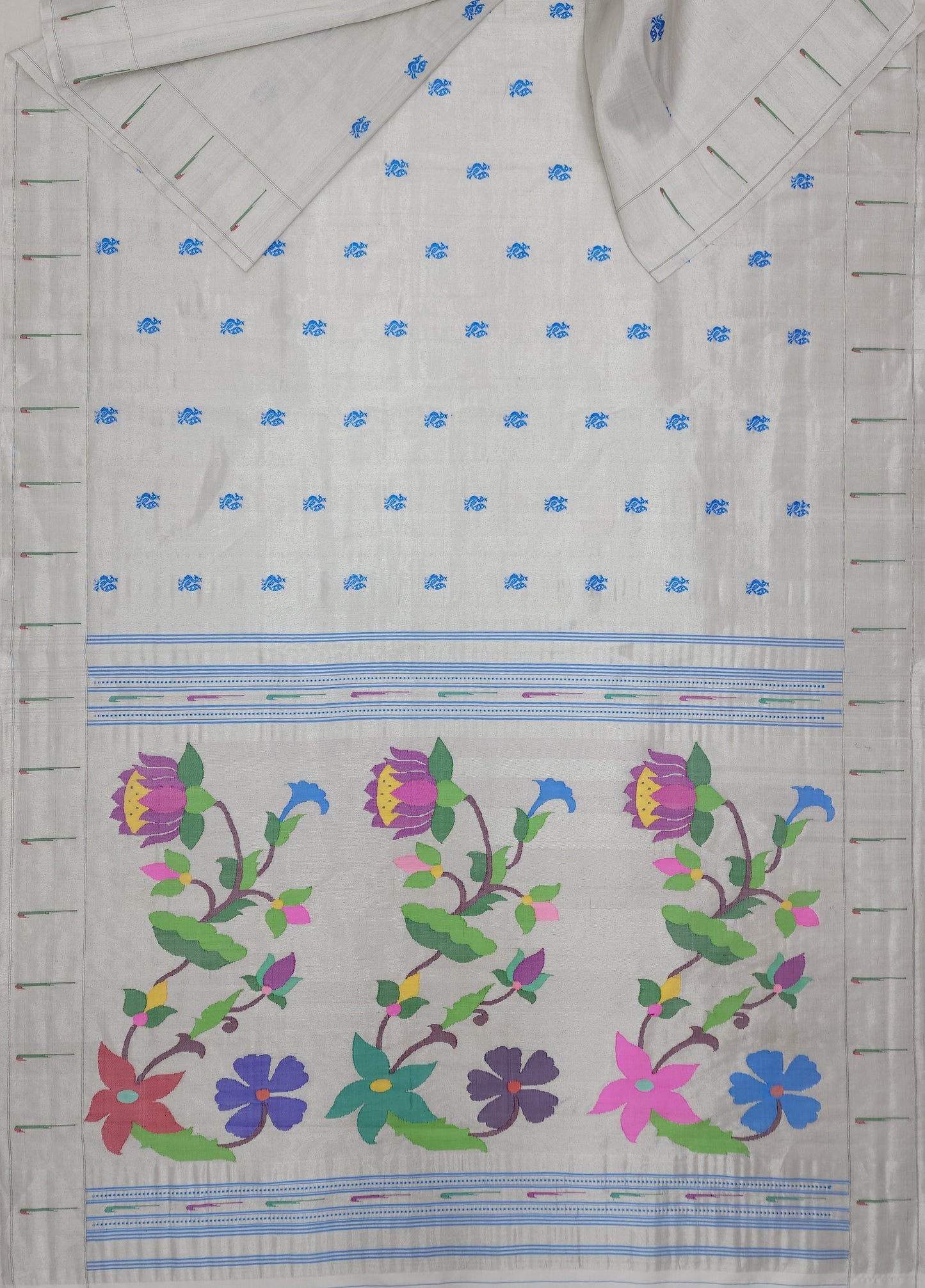 Single Muniya Brocade Paithani