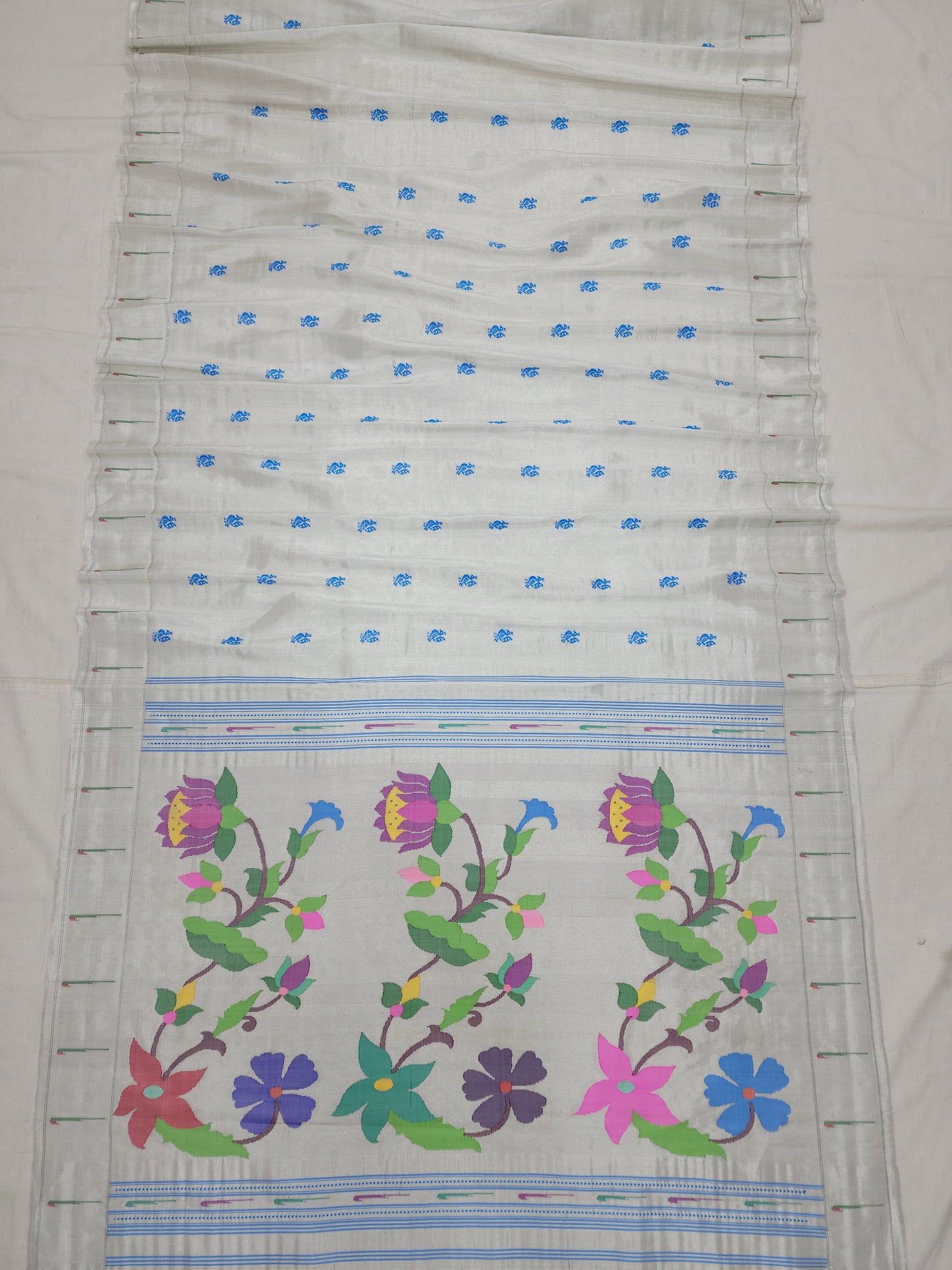 Single Muniya Brocade Paithani