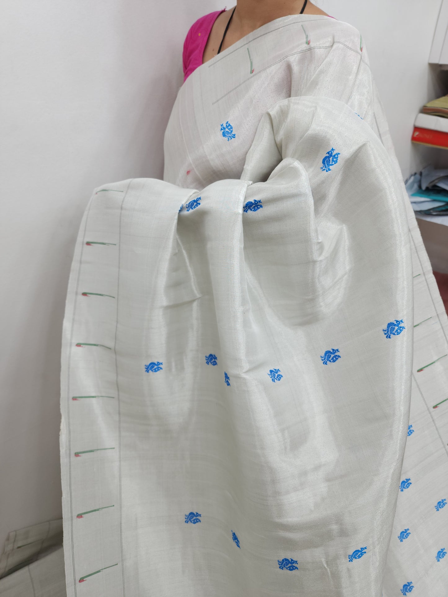 Single Muniya Brocade Paithani