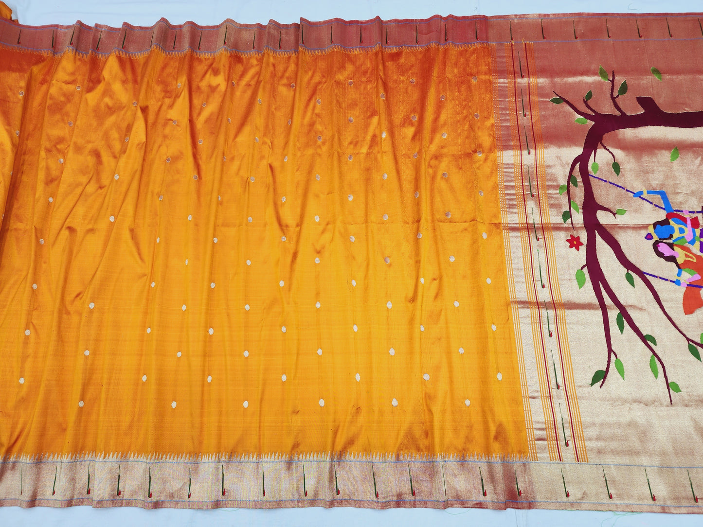 Single Muniya Brocade Paithani