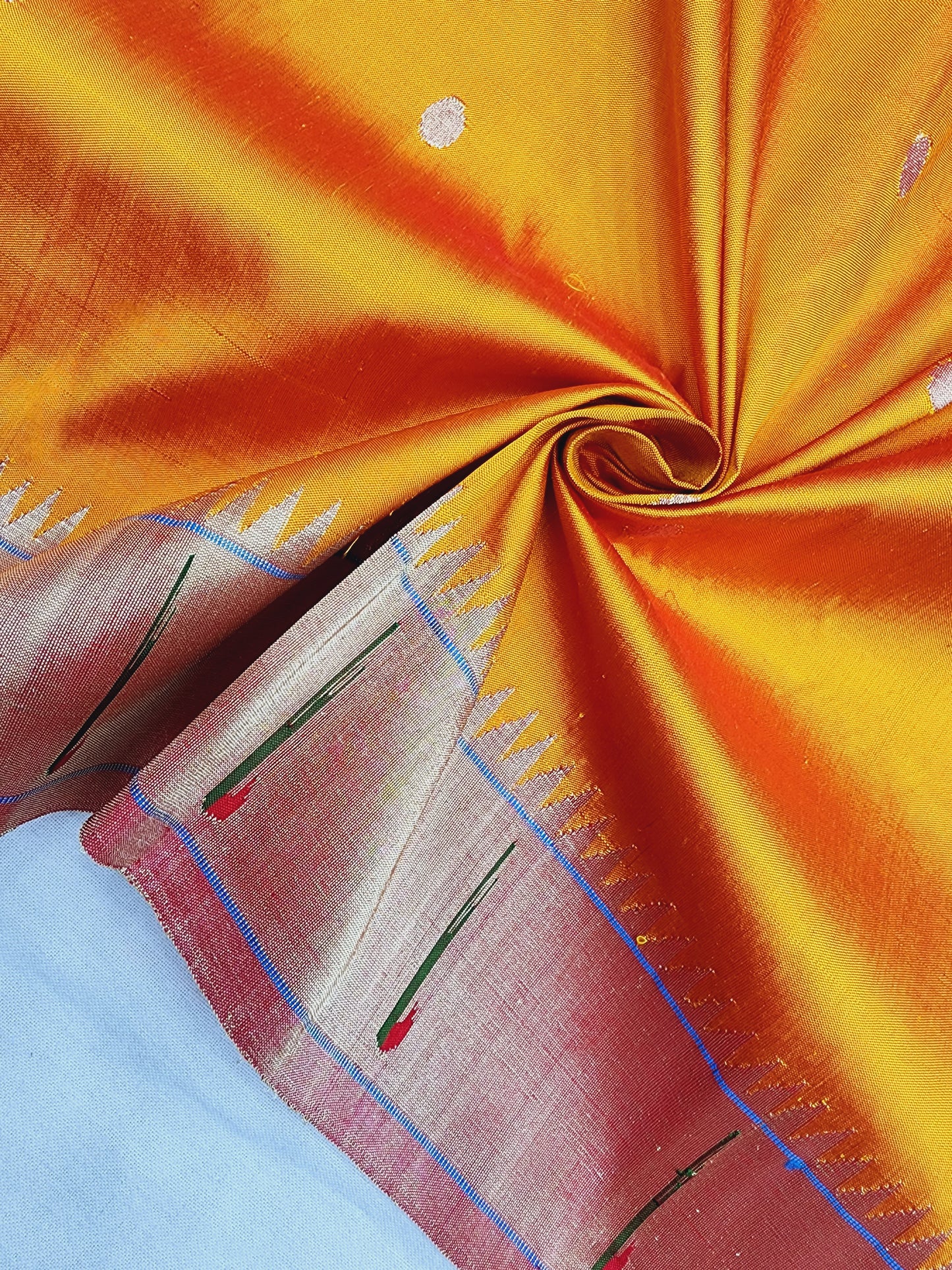 Single Muniya Brocade Paithani