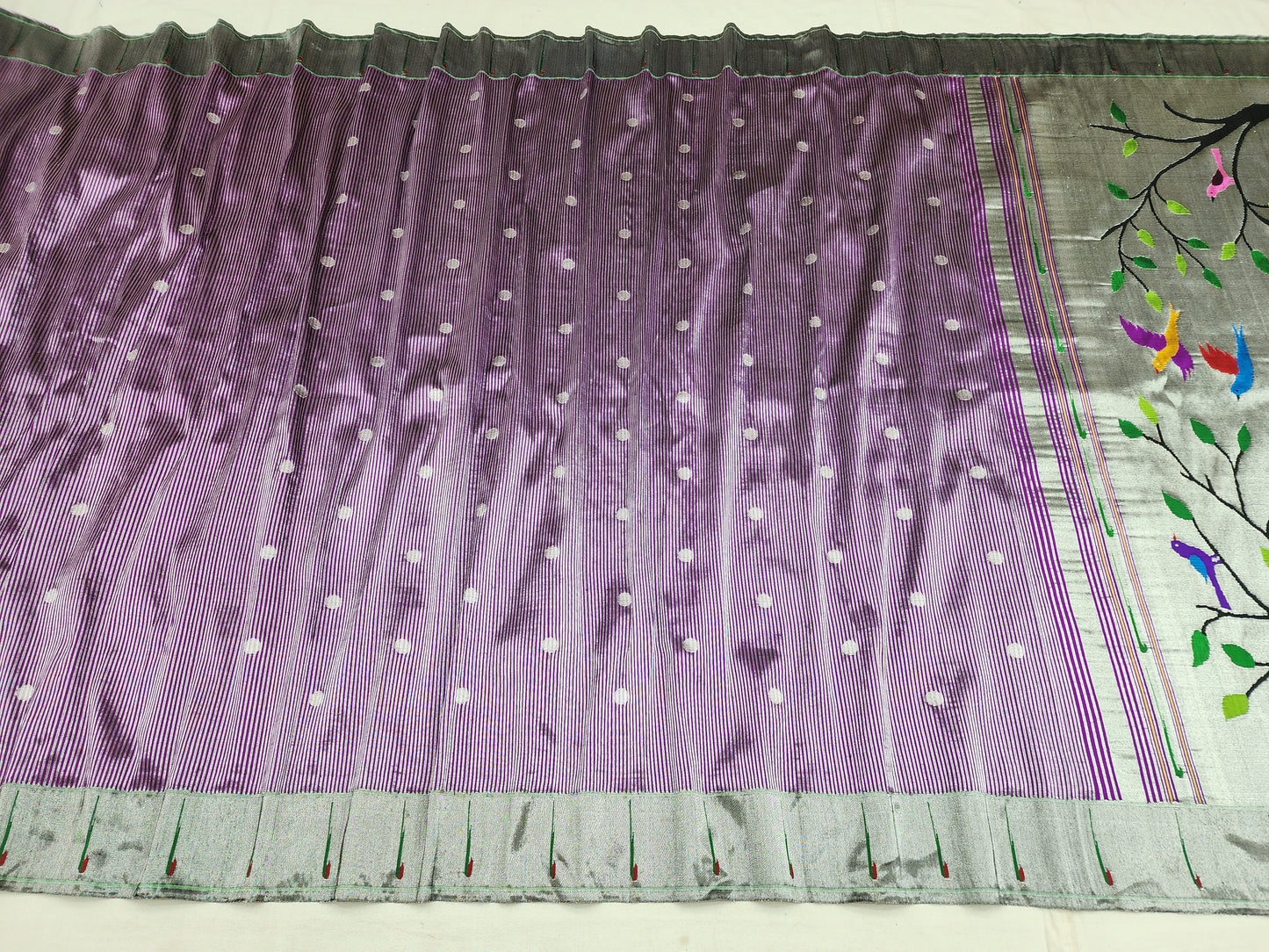 Single Muniya Brocade Paithani
