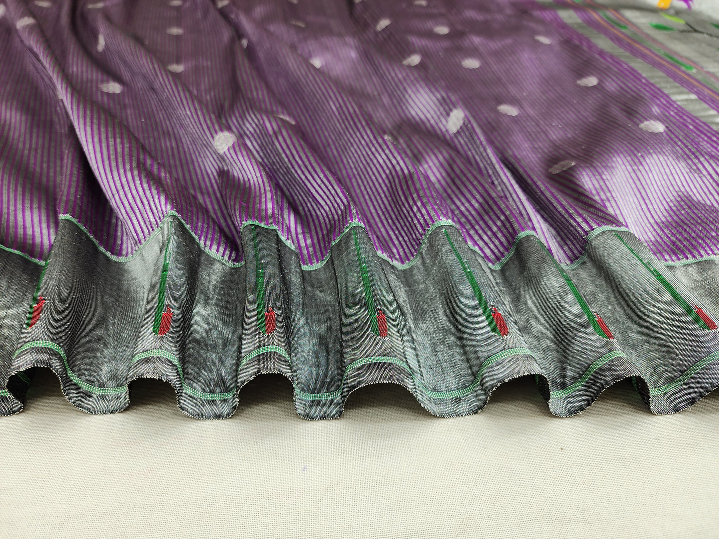 Single Muniya Brocade Paithani