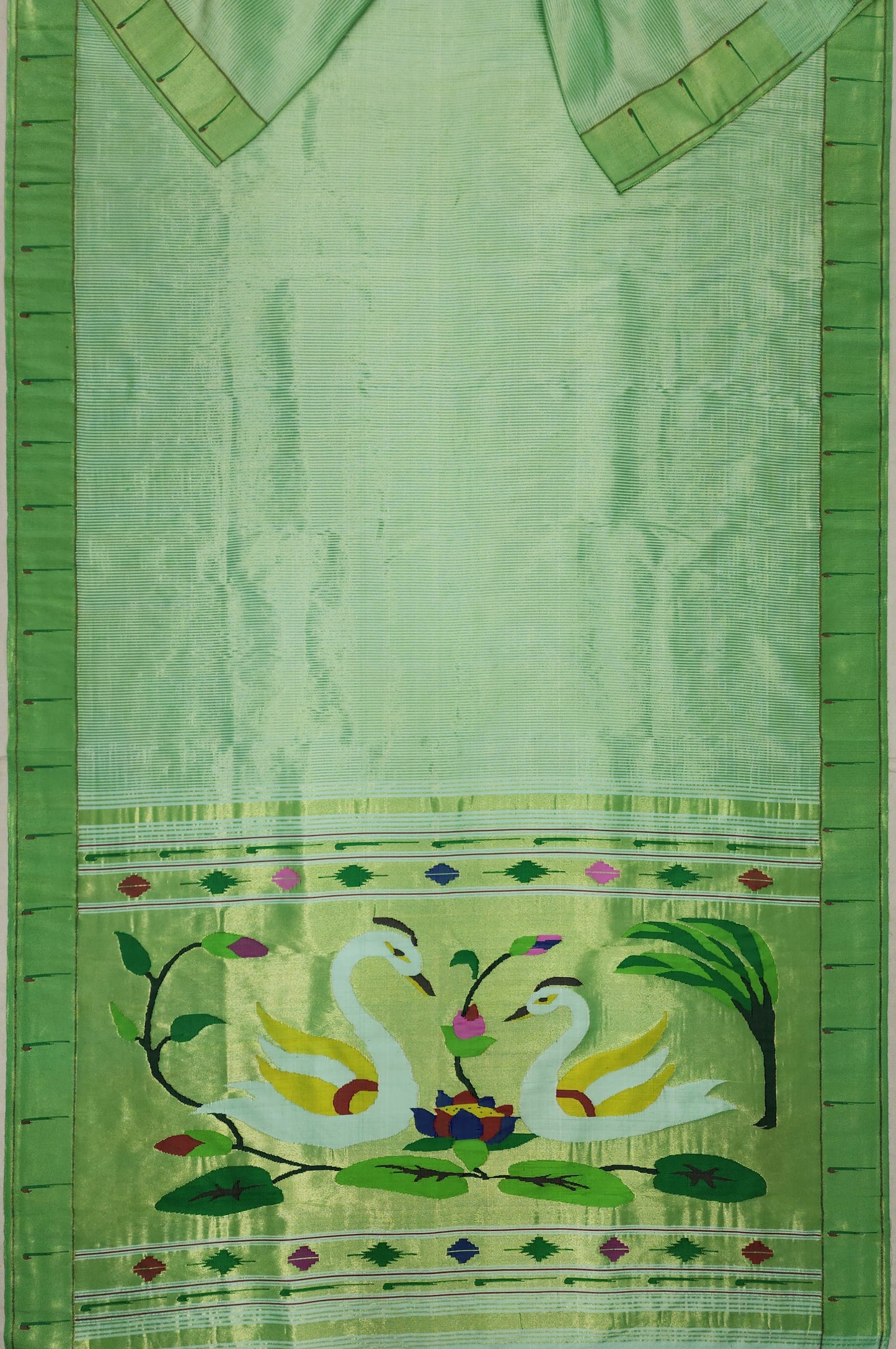 Single Muniya Brocade Paithani