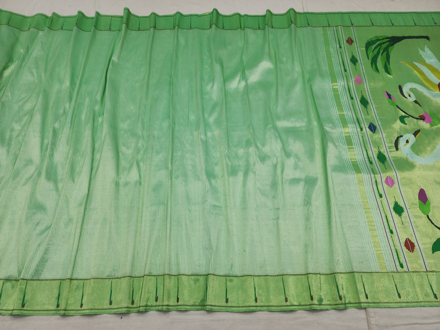 Single Muniya Brocade Paithani