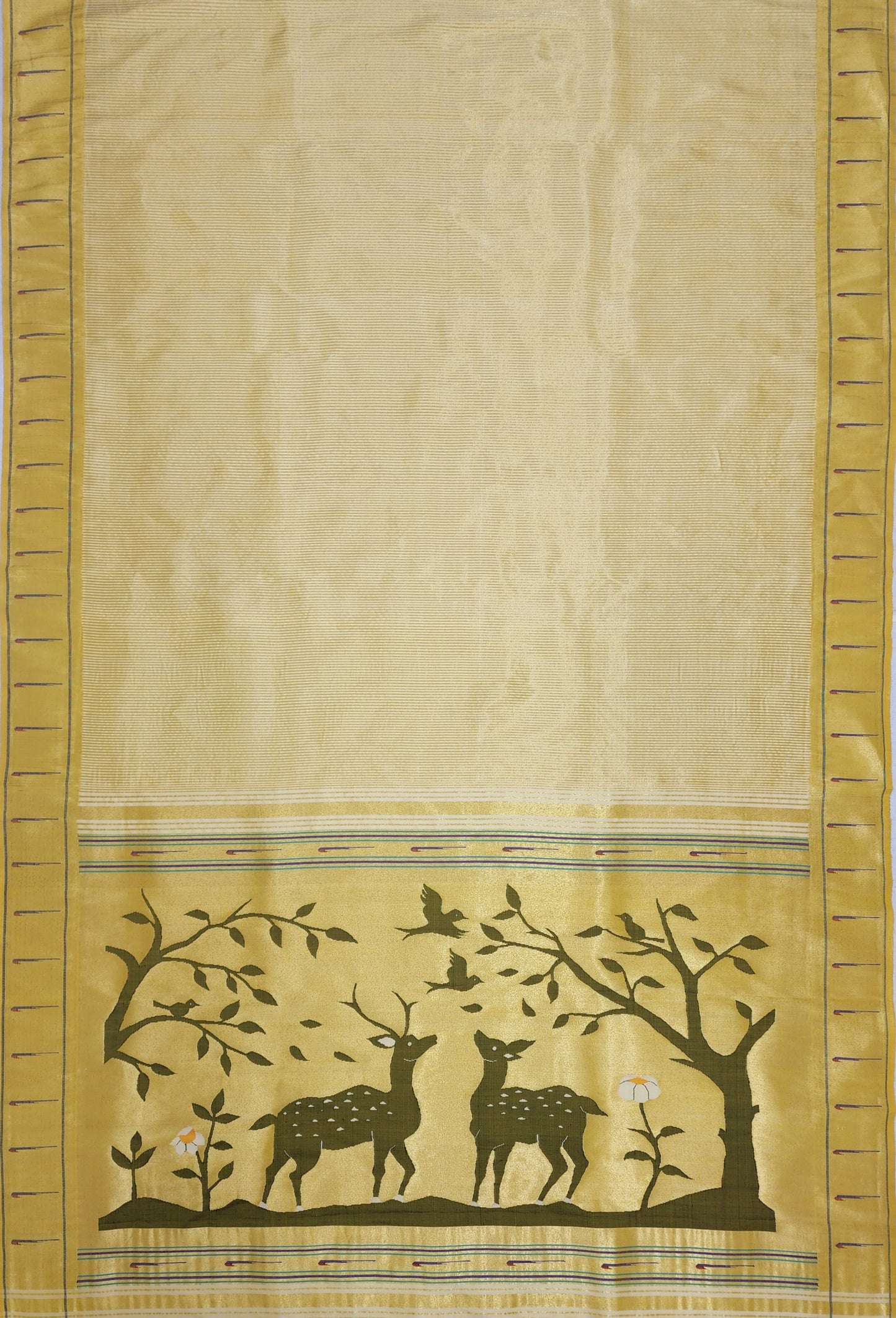 Single Muniya Brocade Paithani