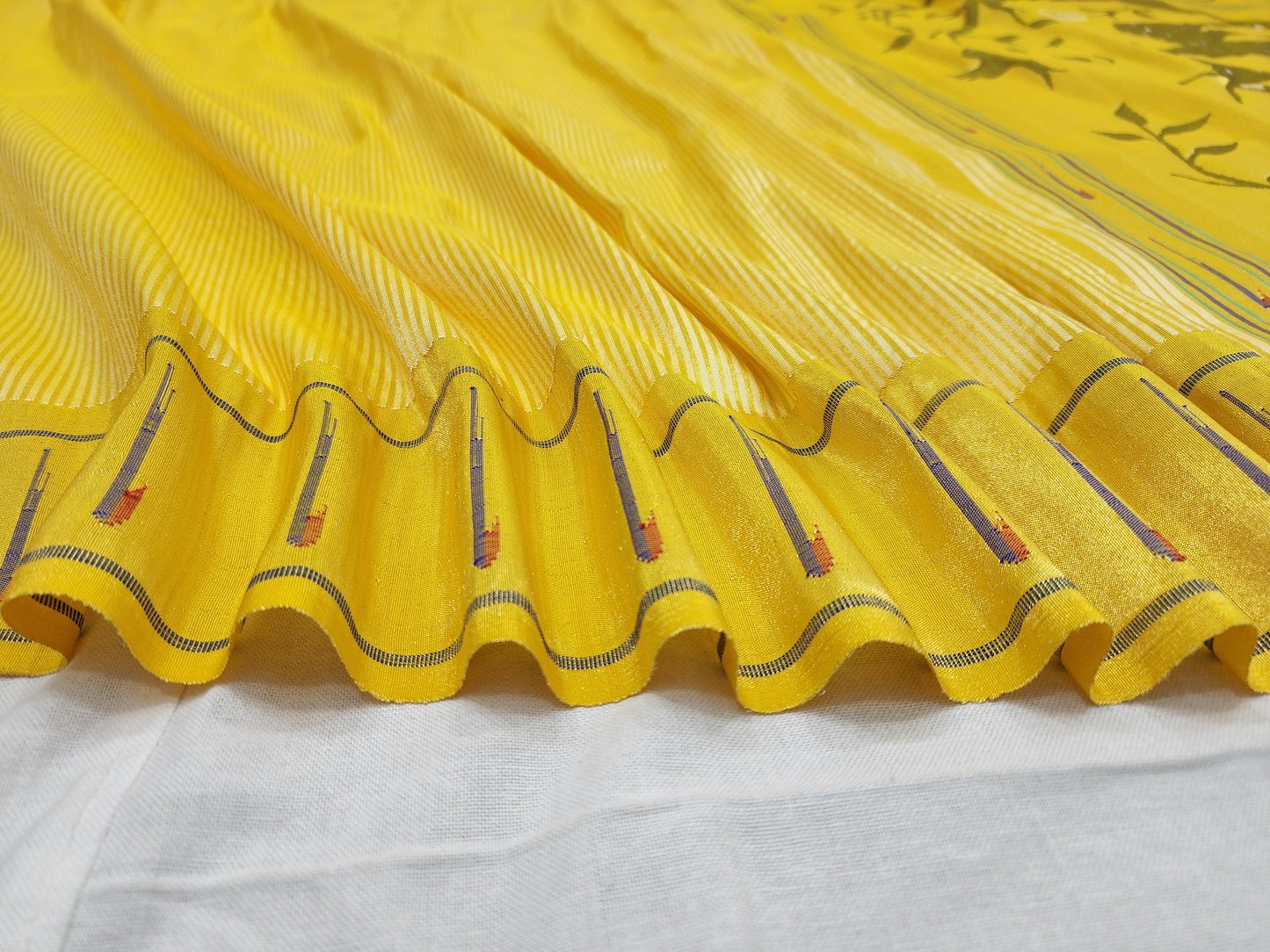 Single Muniya Brocade Paithani