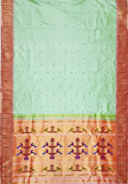 Single Muniya Brocade Paithani