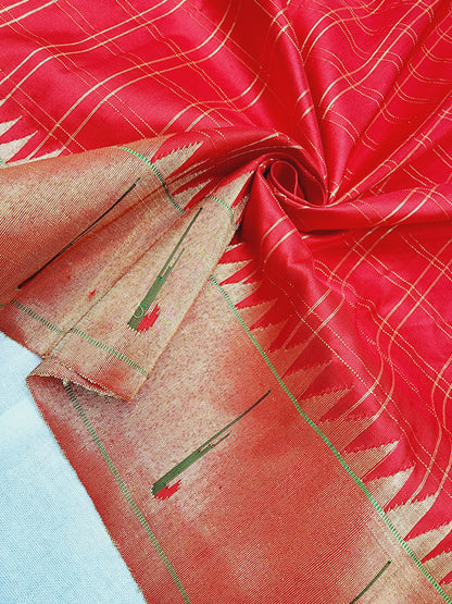 Single Muniya Brocade Paithani