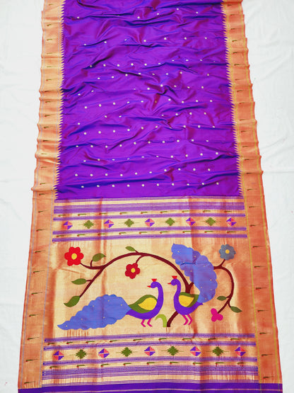 Single Muniya Brocade Paithani