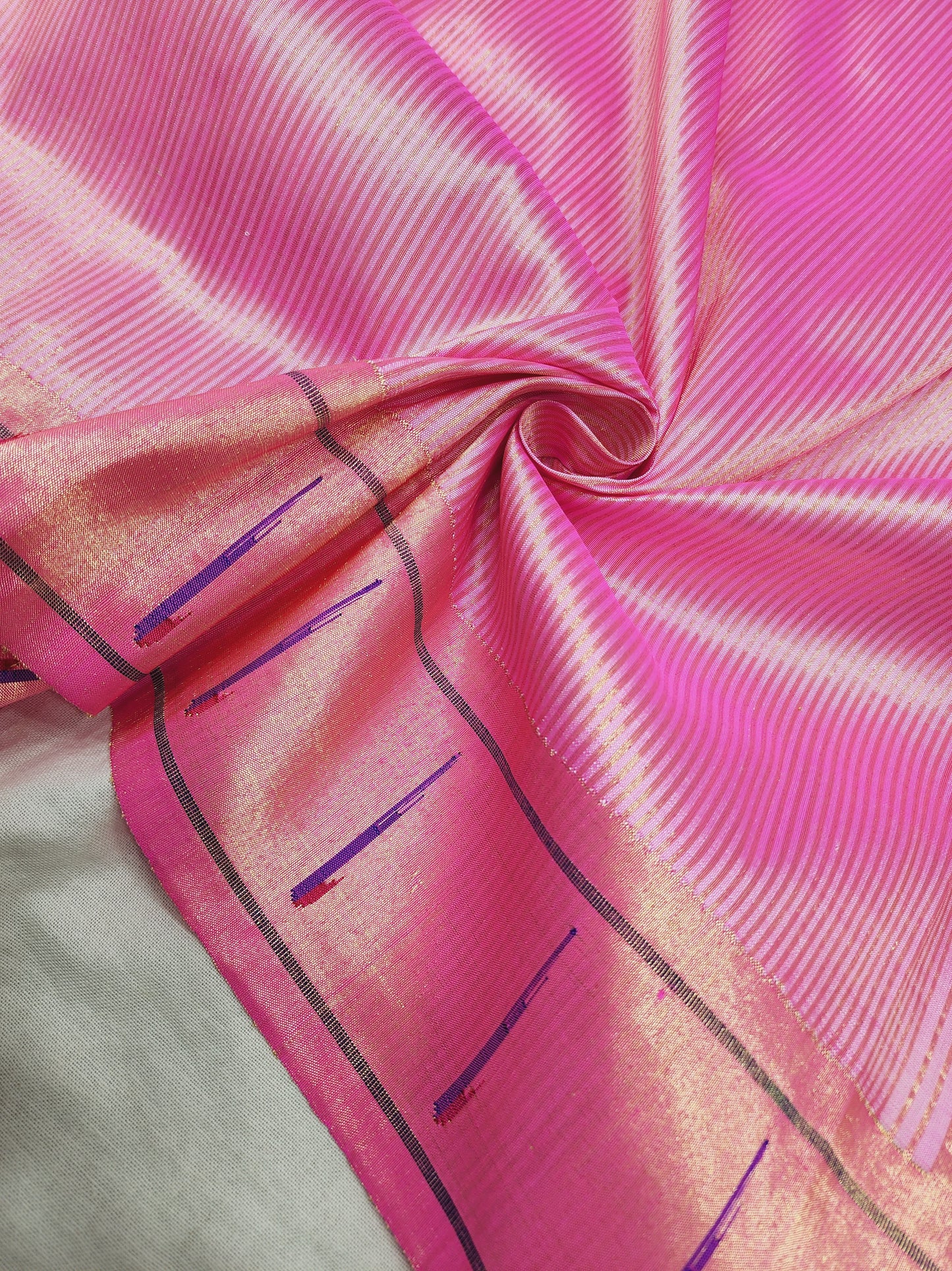 Single Muniya Brocade Paithani