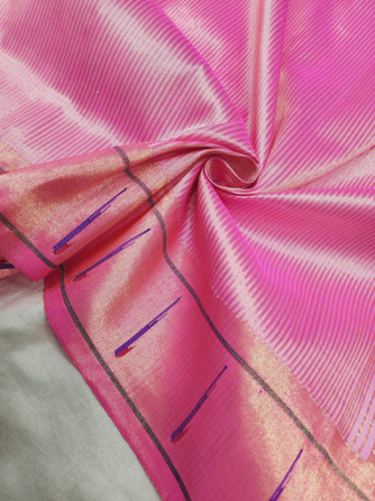 Single Muniya Brocade Paithani