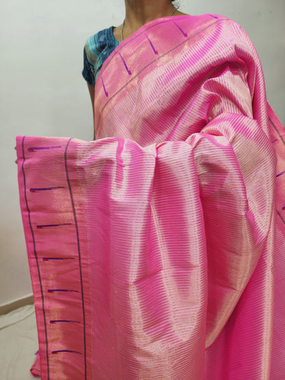 Single Muniya Brocade Paithani