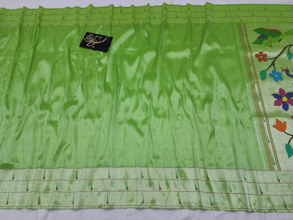 Triple Muniya Brocade Paithani