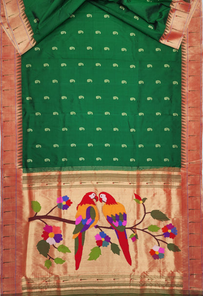 Single Muniya Brocade Paithani