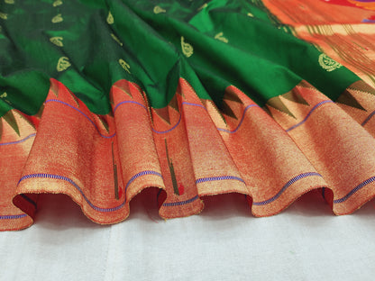 Single Muniya Brocade Paithani