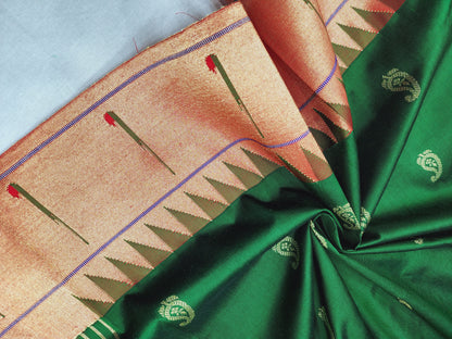 Single Muniya Brocade Paithani