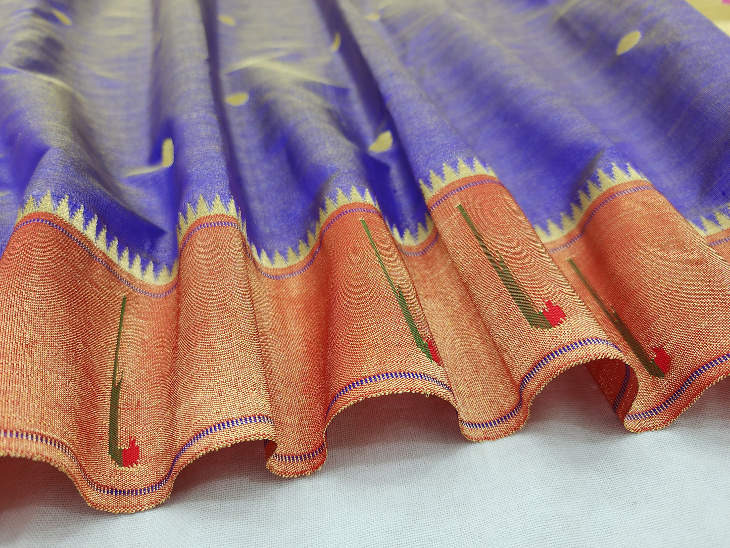 Single Muniya Brocade Paithani